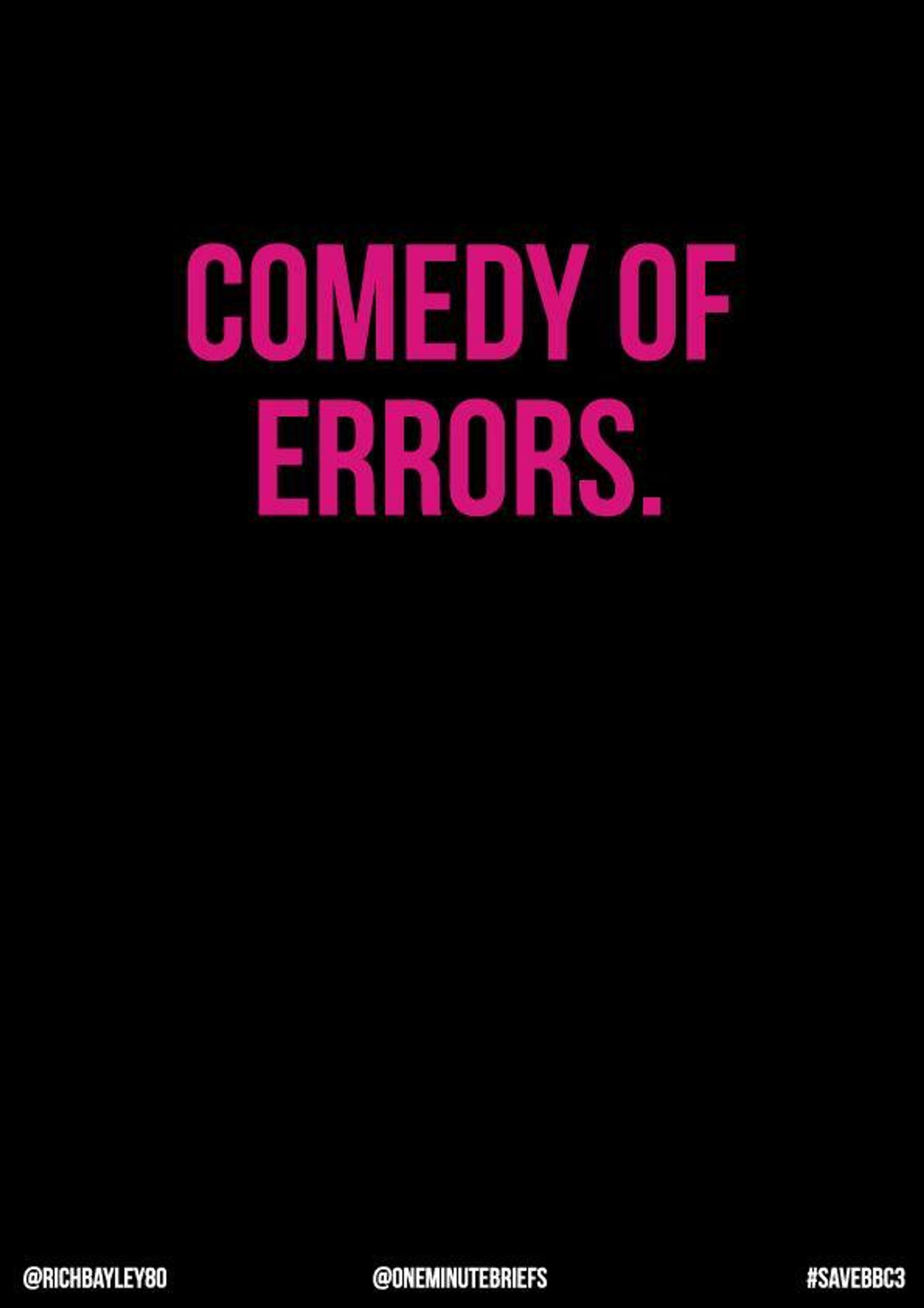SAVE BBC3 CAMPAIGN by One Minute Briefs