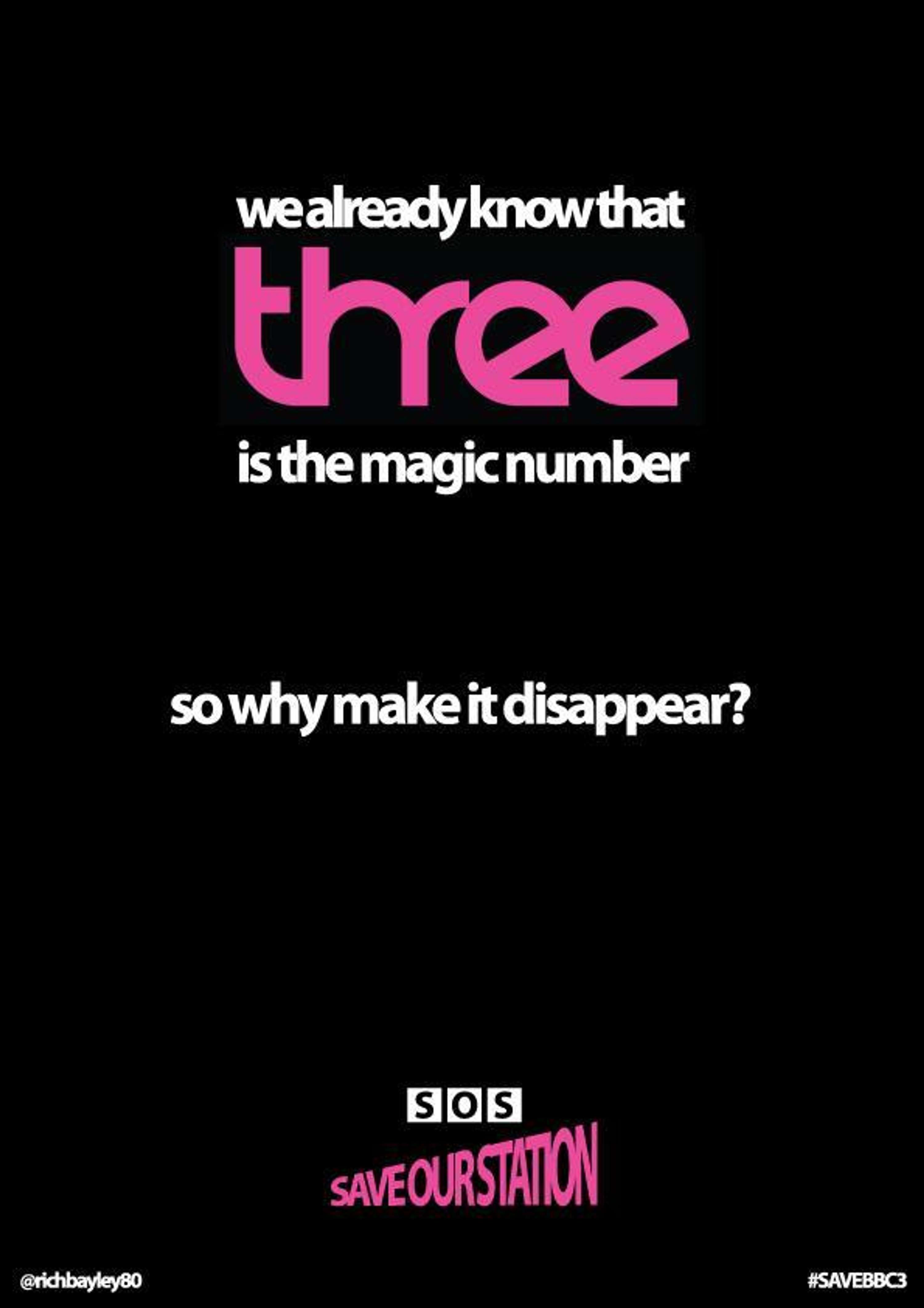 SAVE BBC3 CAMPAIGN by One Minute Briefs