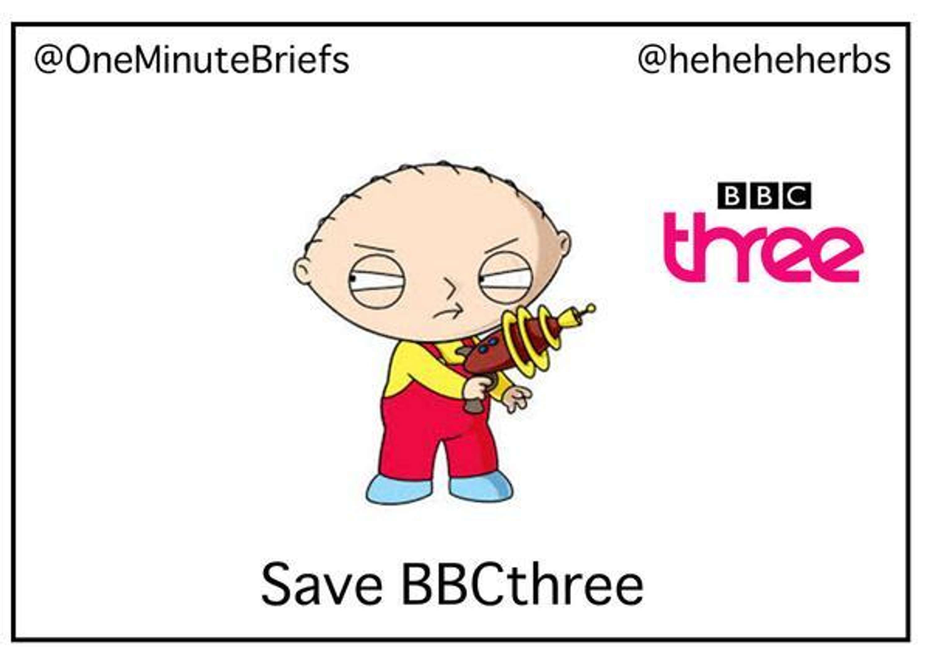 SAVE BBC3 CAMPAIGN by One Minute Briefs