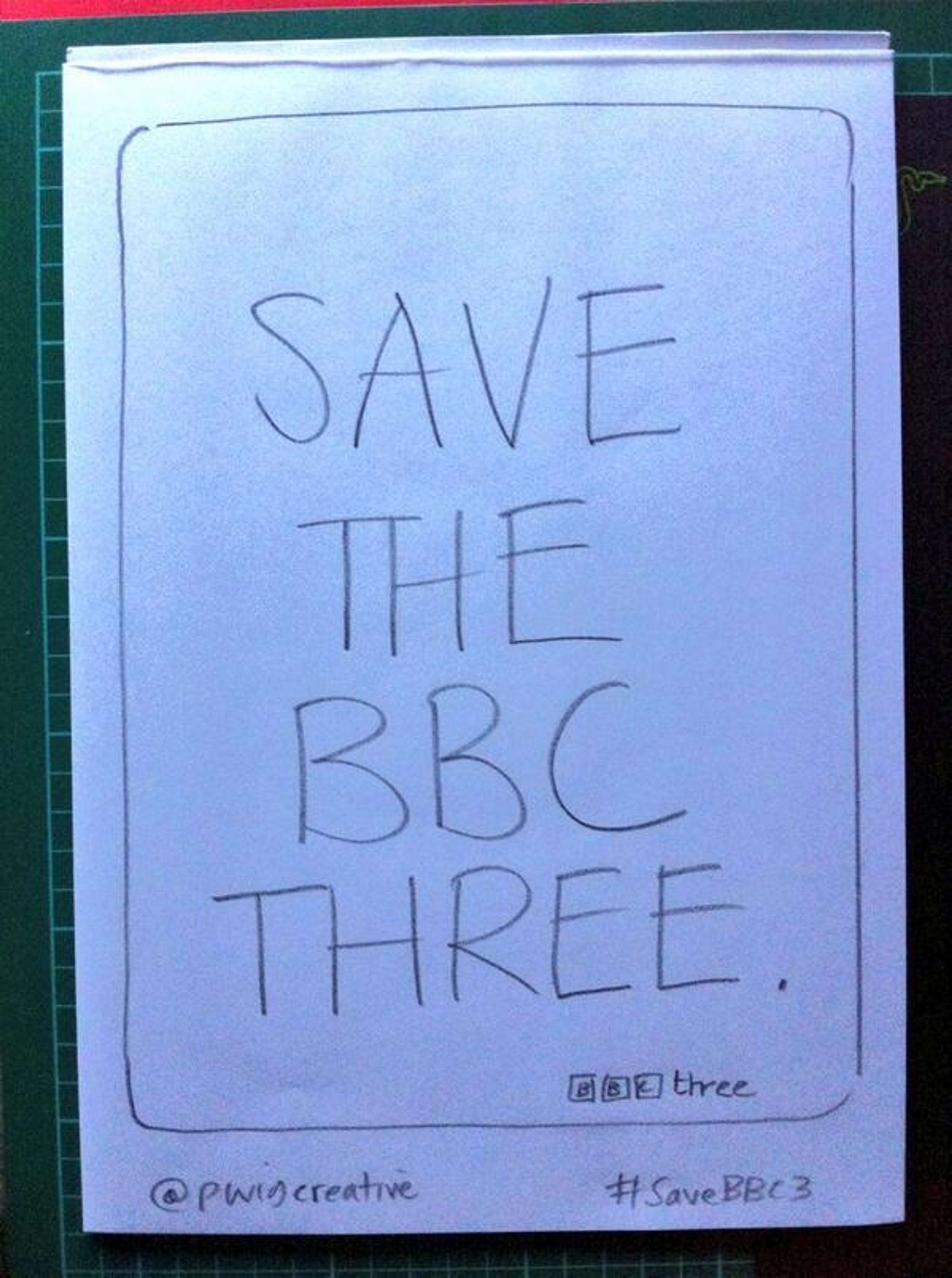 SAVE BBC3 CAMPAIGN by One Minute Briefs