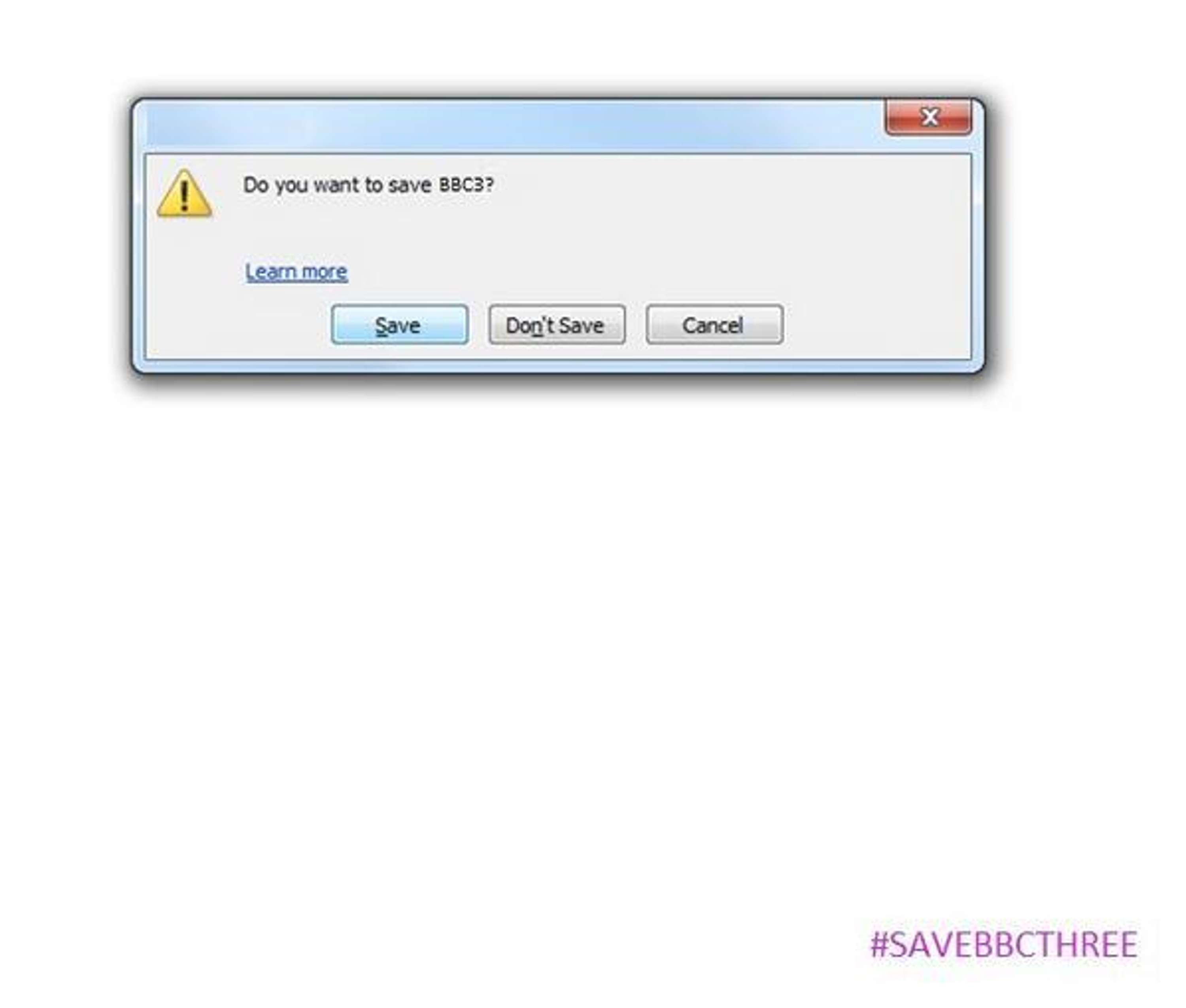 SAVE BBC3 CAMPAIGN by One Minute Briefs