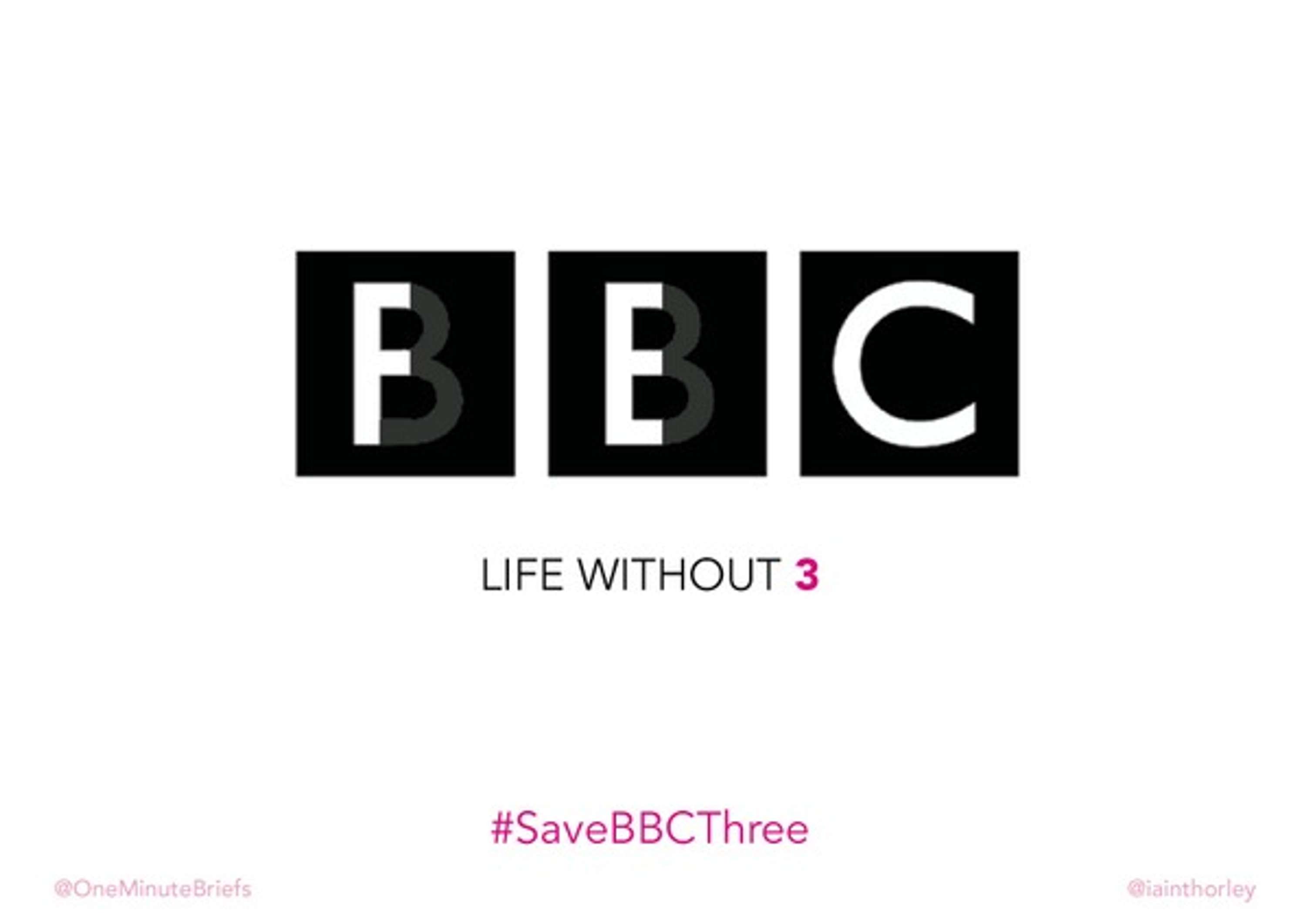 SAVE BBC3 CAMPAIGN by One Minute Briefs