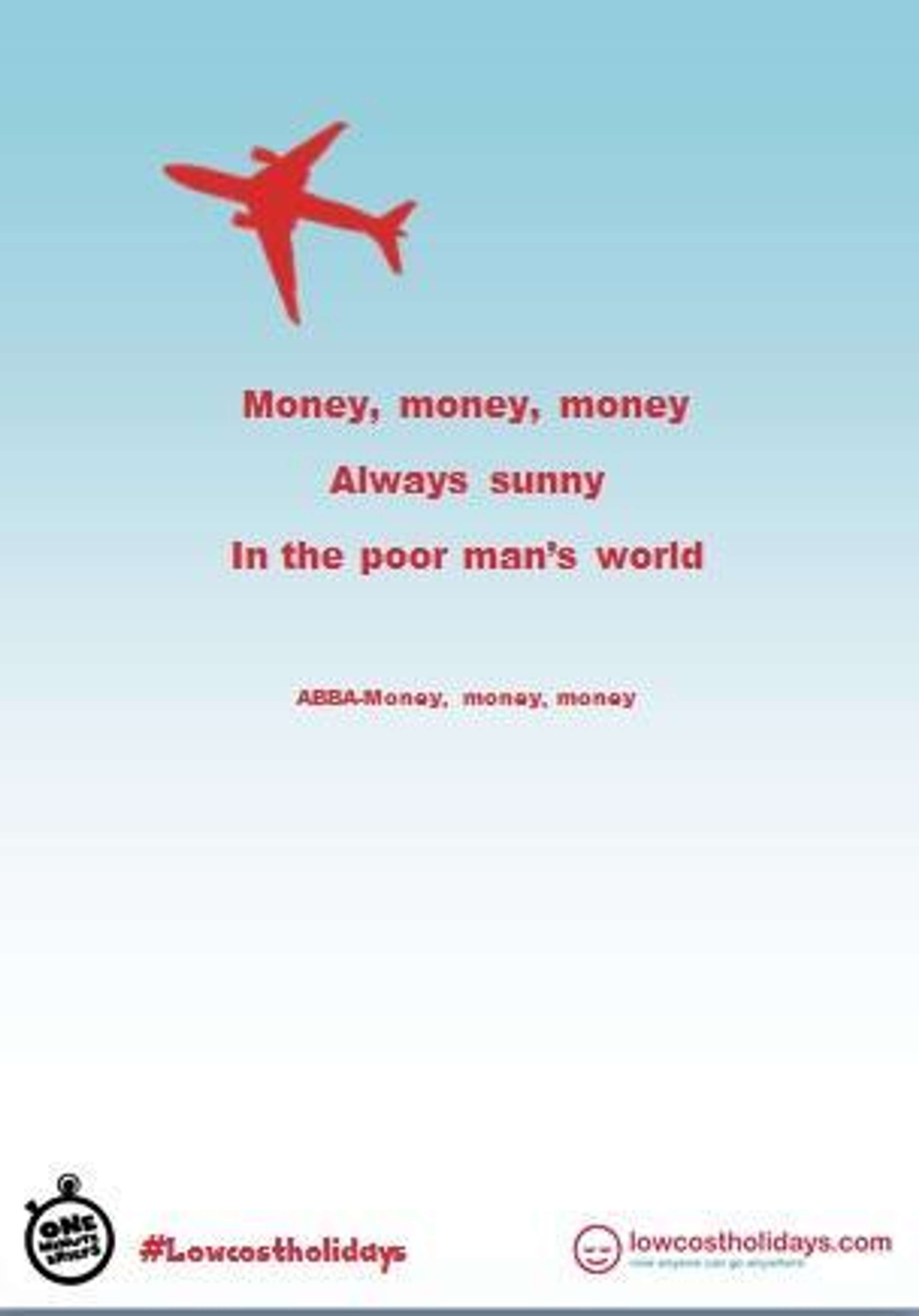 Advertise lowcostholidays.com by One Minute Briefs