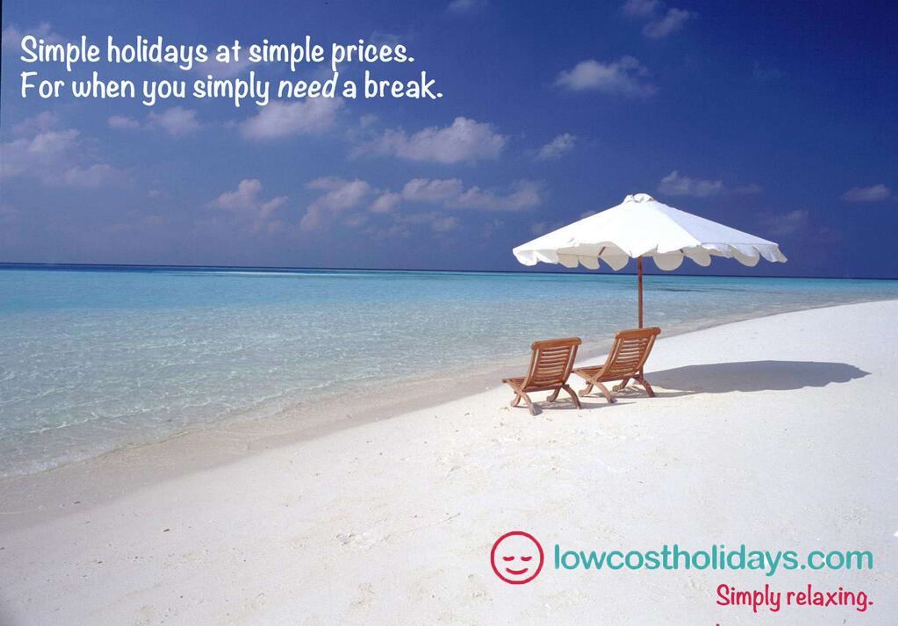 Advertise lowcostholidays.com by One Minute Briefs