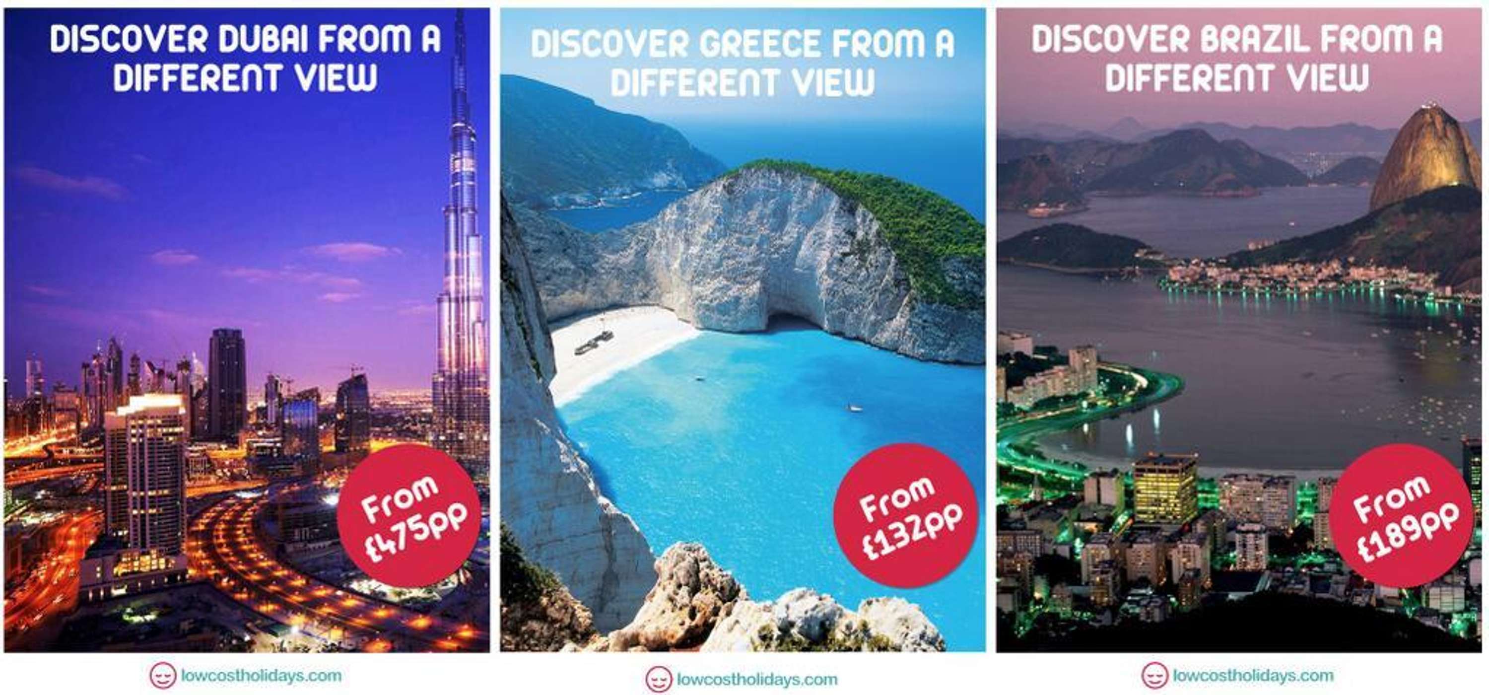 Advertise lowcostholidays.com by One Minute Briefs