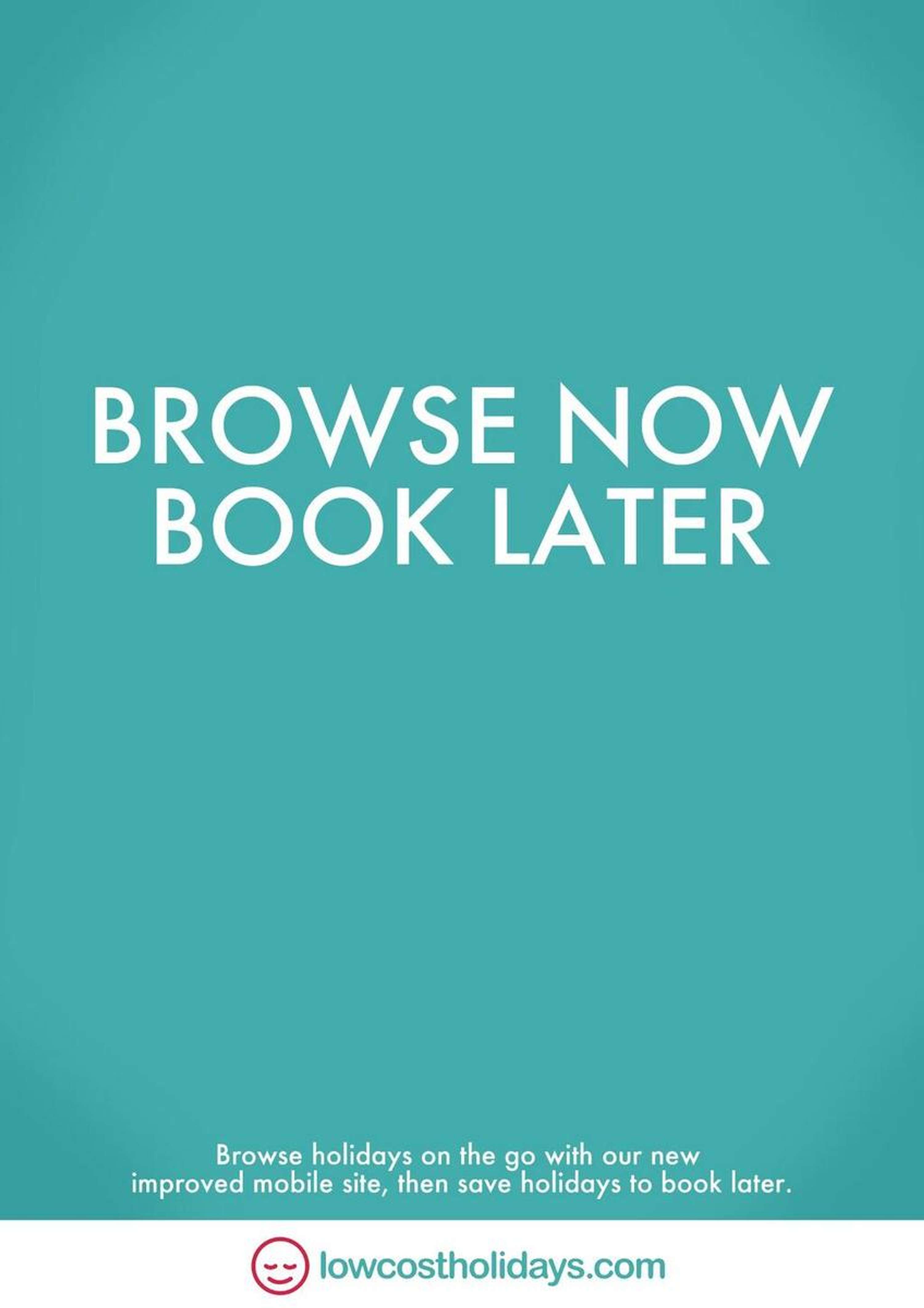 Advertise lowcostholidays.com by One Minute Briefs
