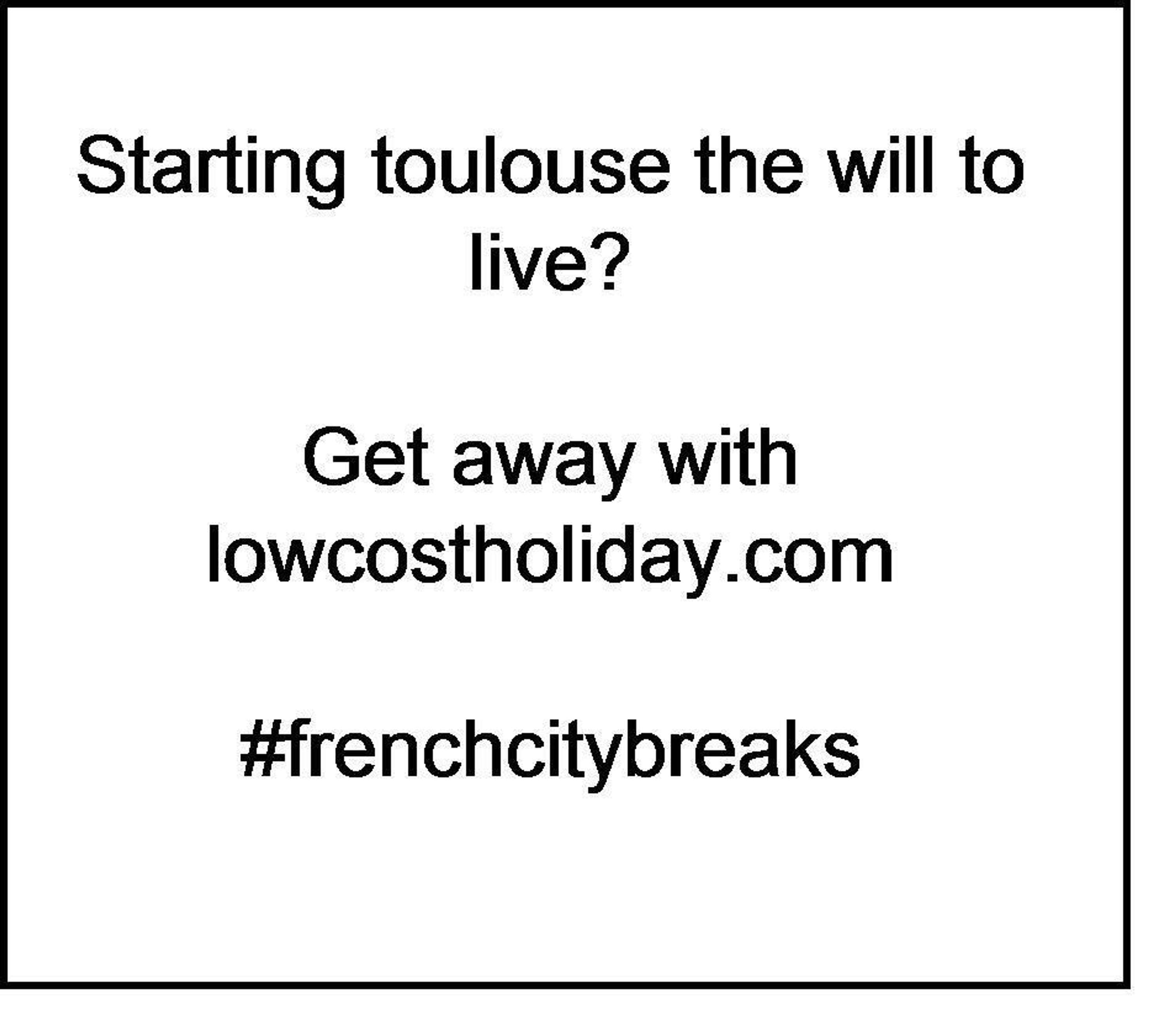 Advertise lowcostholidays.com by One Minute Briefs