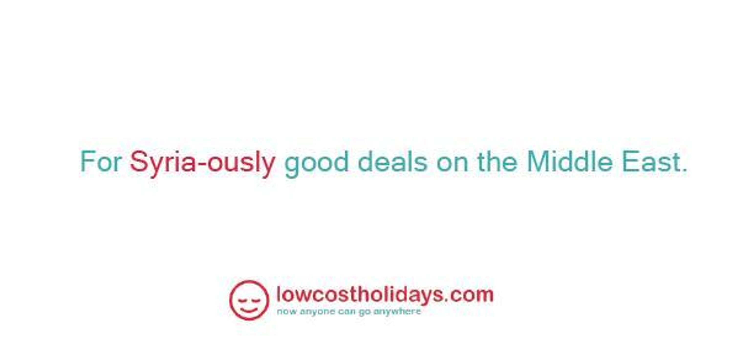 Advertise lowcostholidays.com by One Minute Briefs