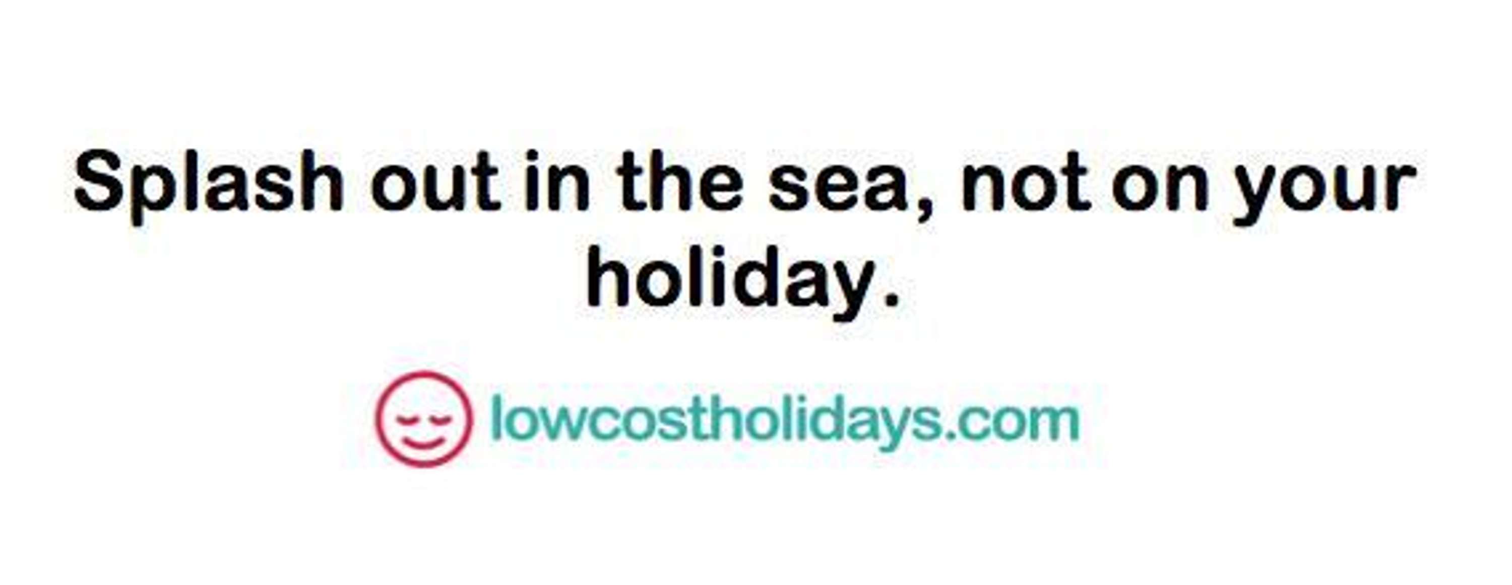 Advertise lowcostholidays.com by One Minute Briefs