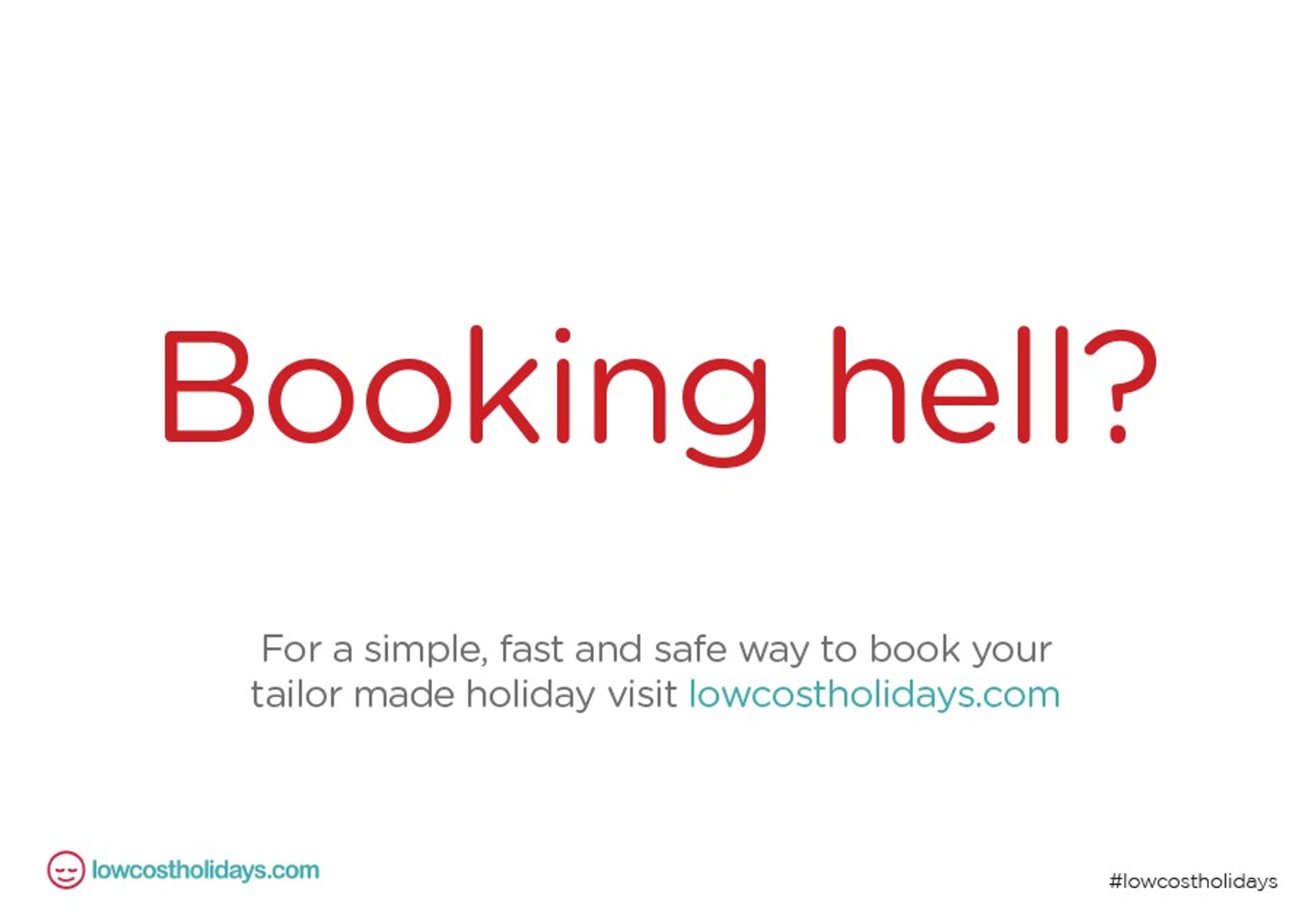 Advertise lowcostholidays.com by One Minute Briefs