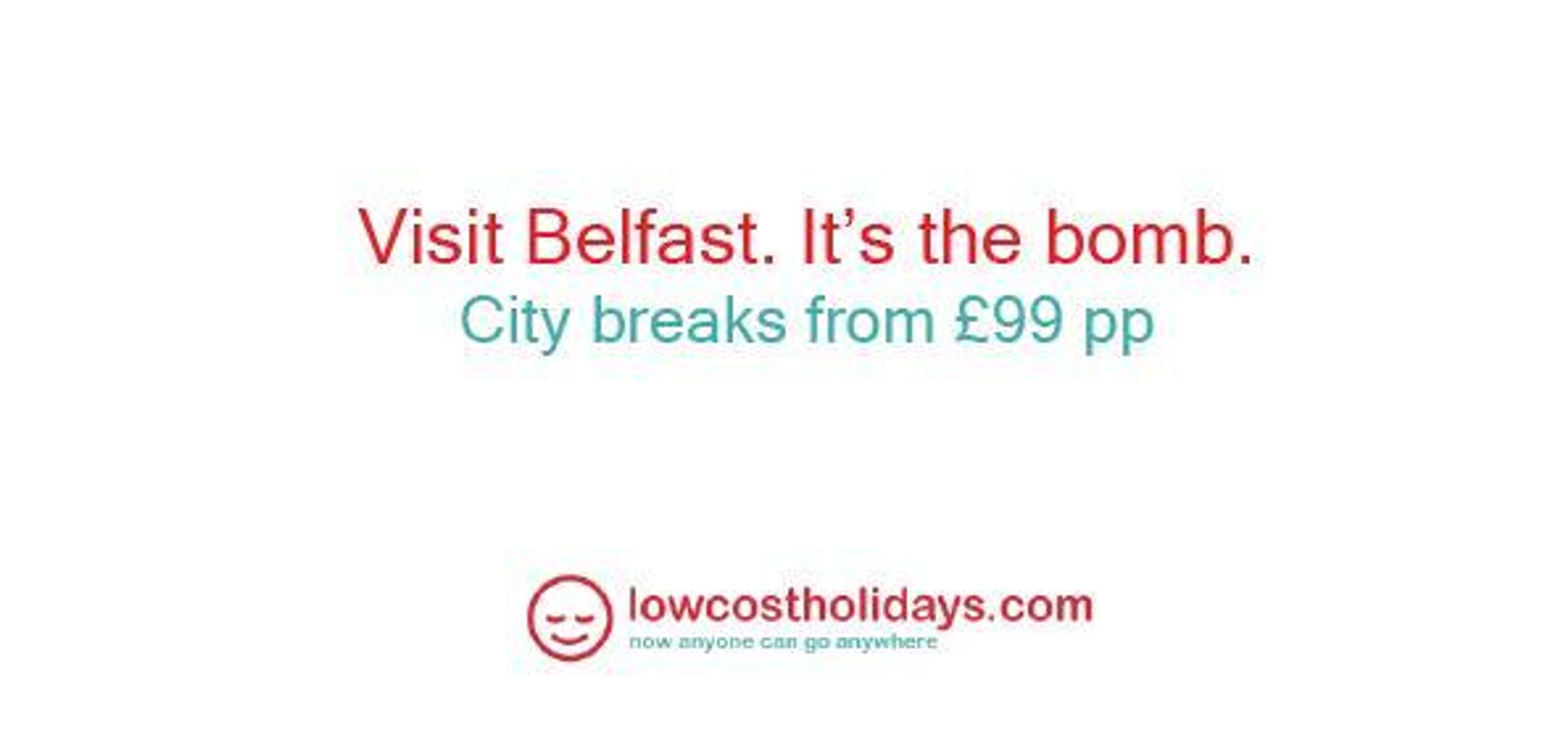 Advertise lowcostholidays.com by One Minute Briefs