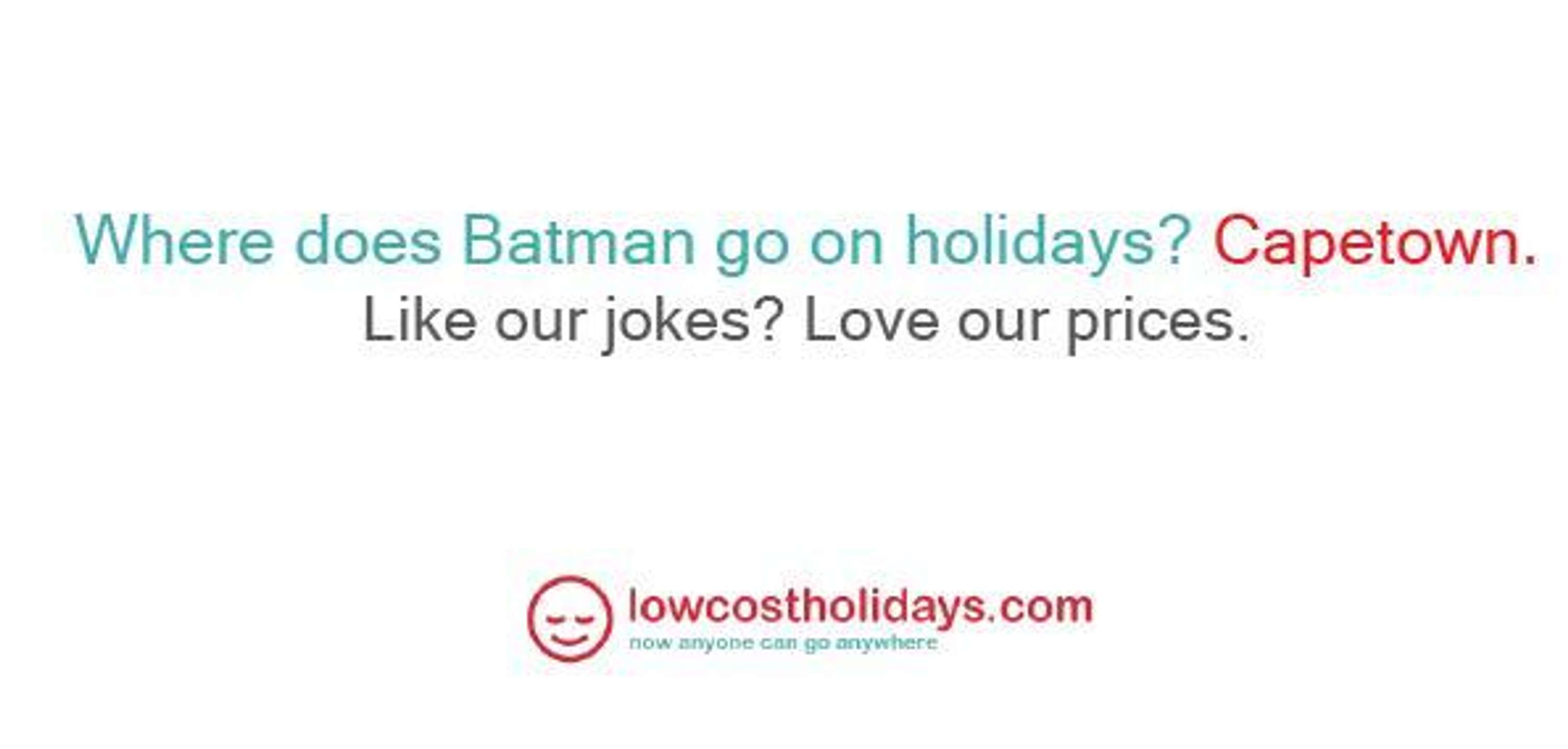 Advertise lowcostholidays.com by One Minute Briefs