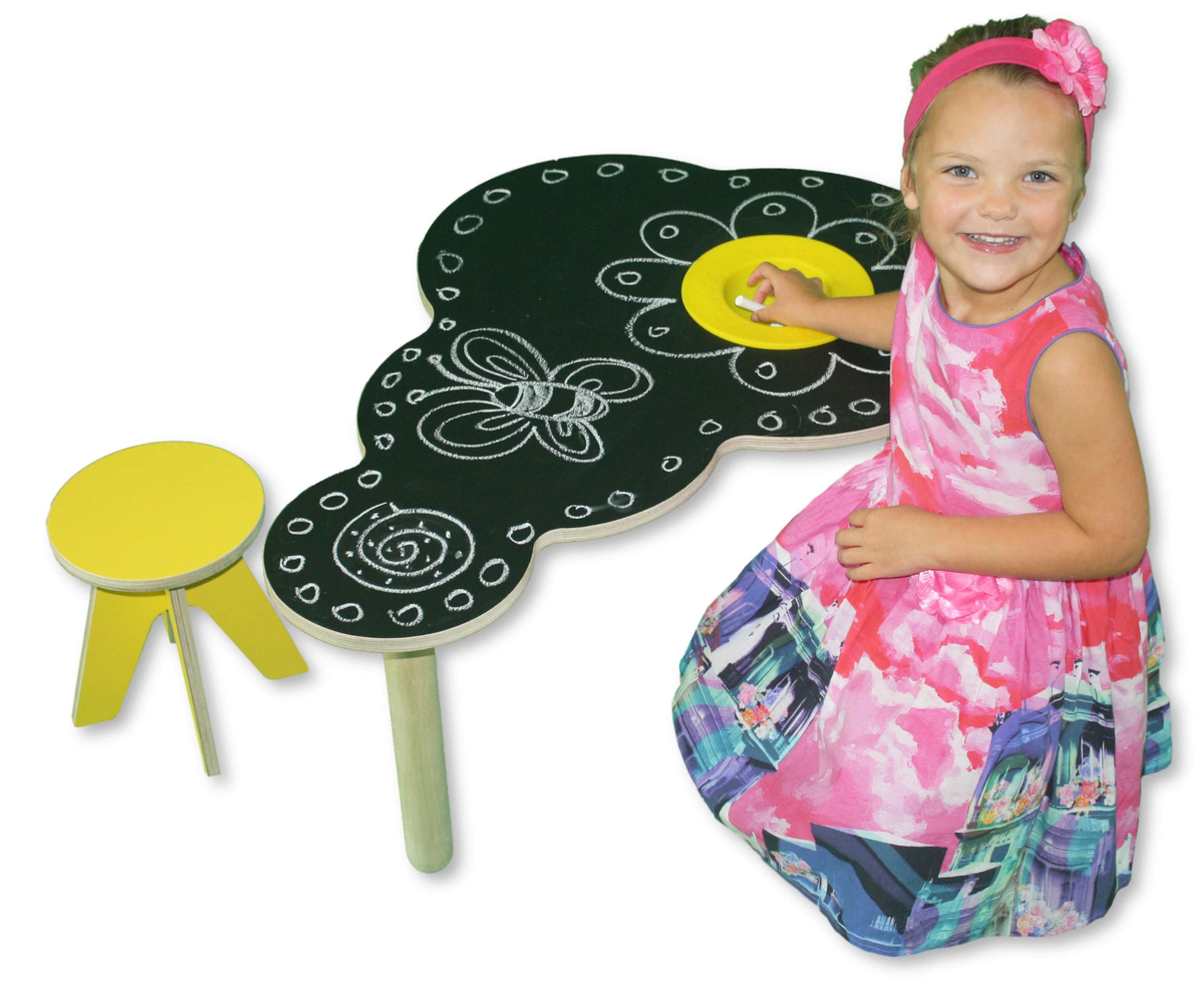 Cloud Table + Stools by Newmakers