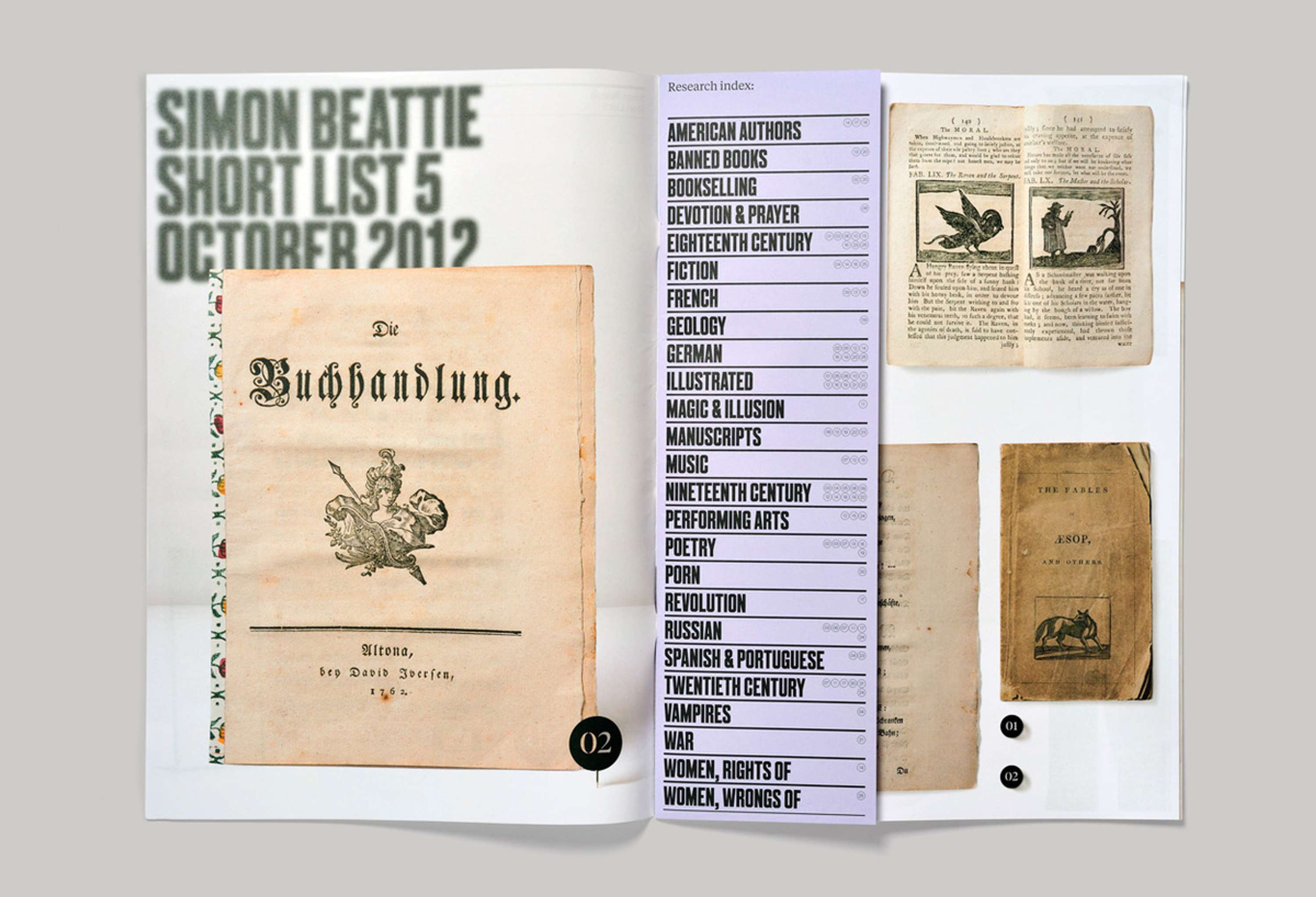 Simon Beattie — Short List 5 by Fieldwork Facility