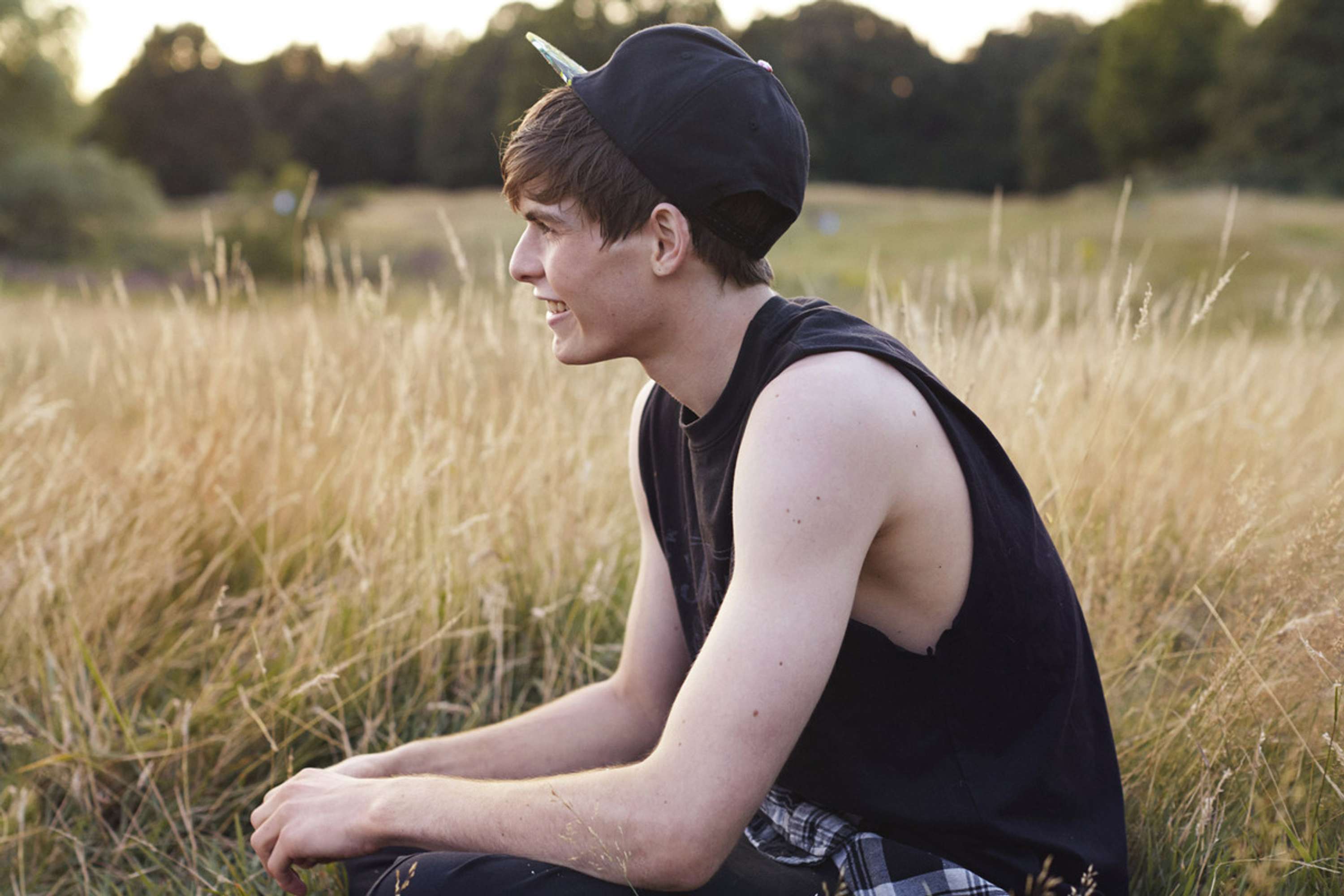 Hampstead Heath Field by Sam Robinson