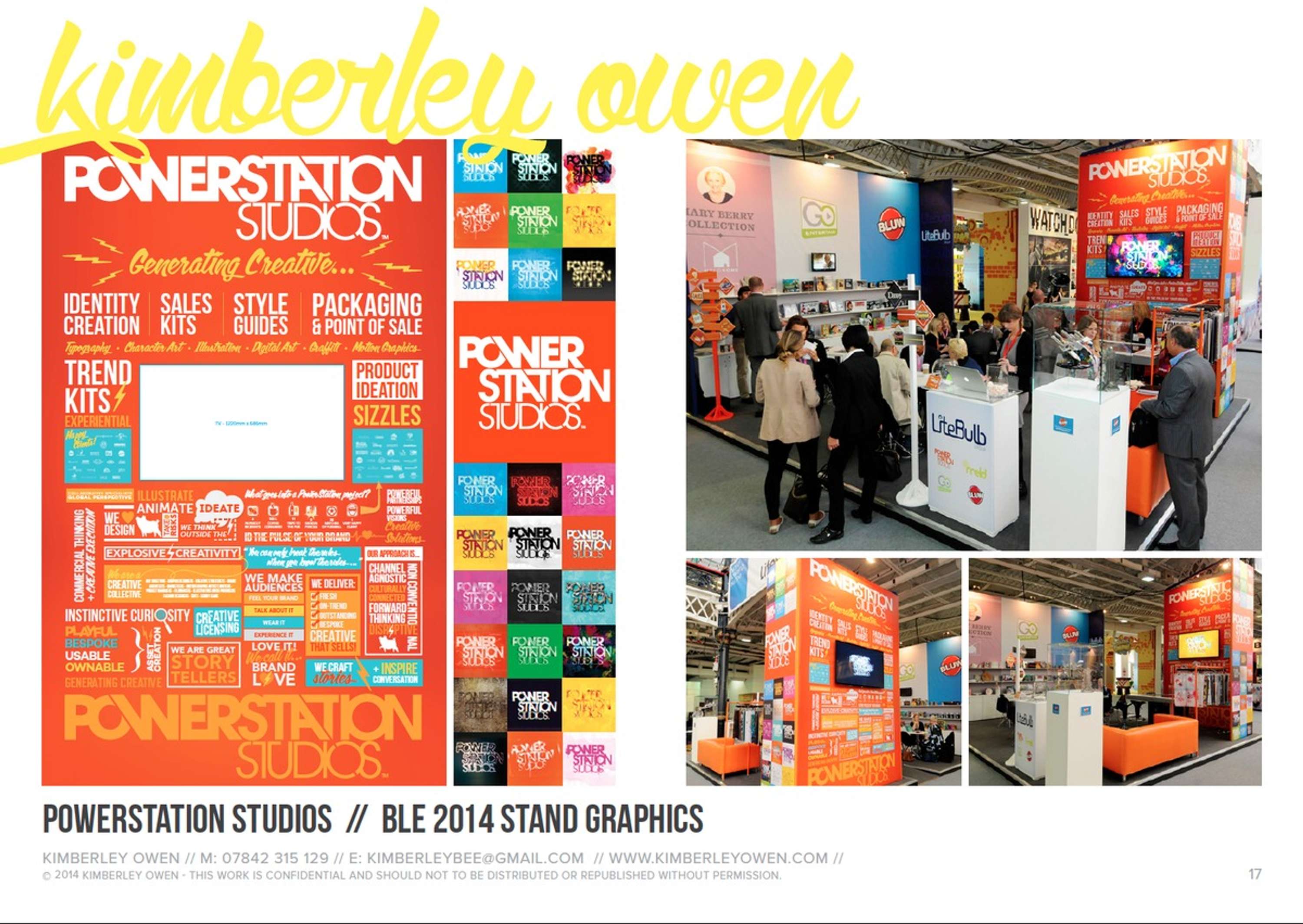 PowerStation // BLE Stand by Kimberley Owen