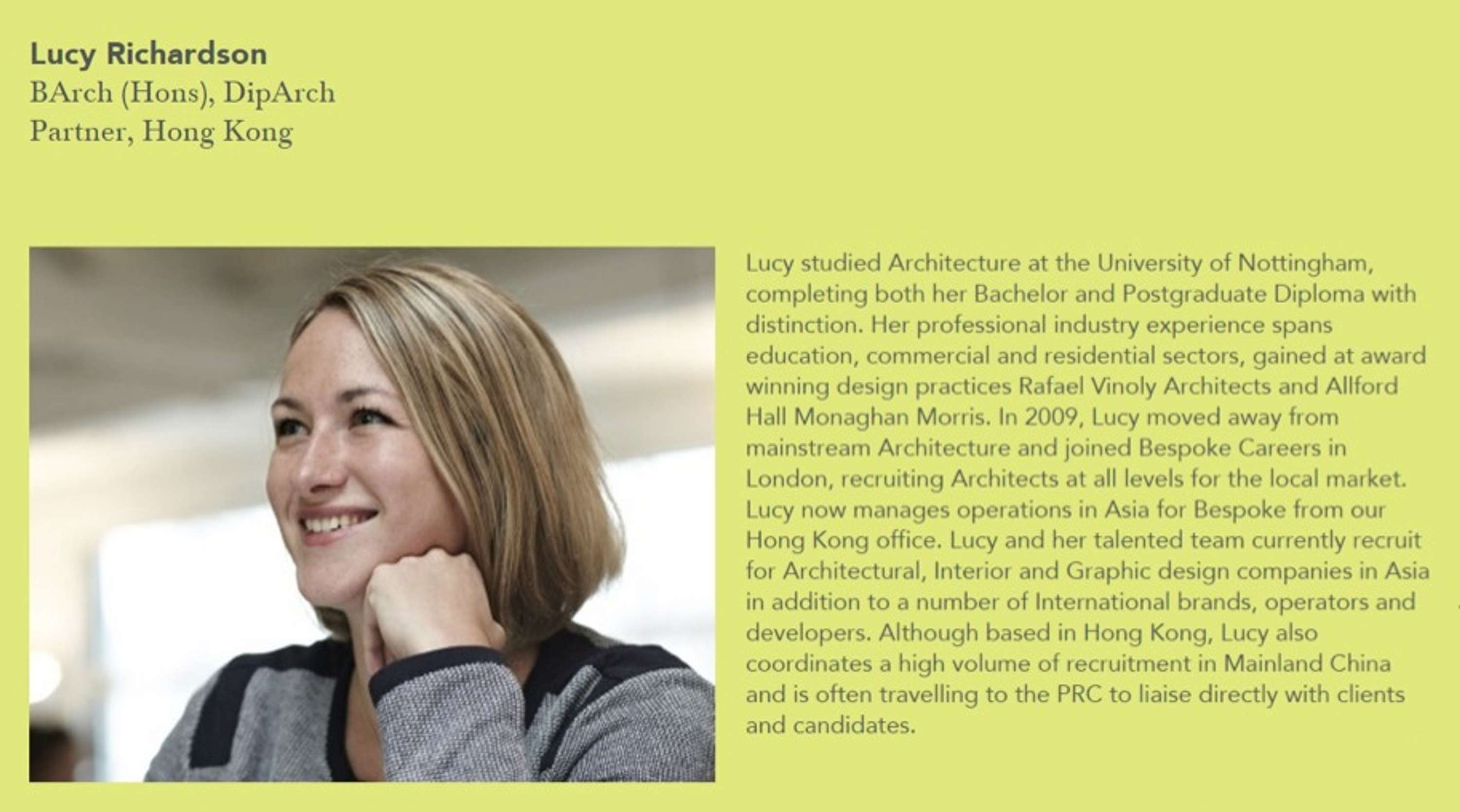 The Directors by Bespoke Careers