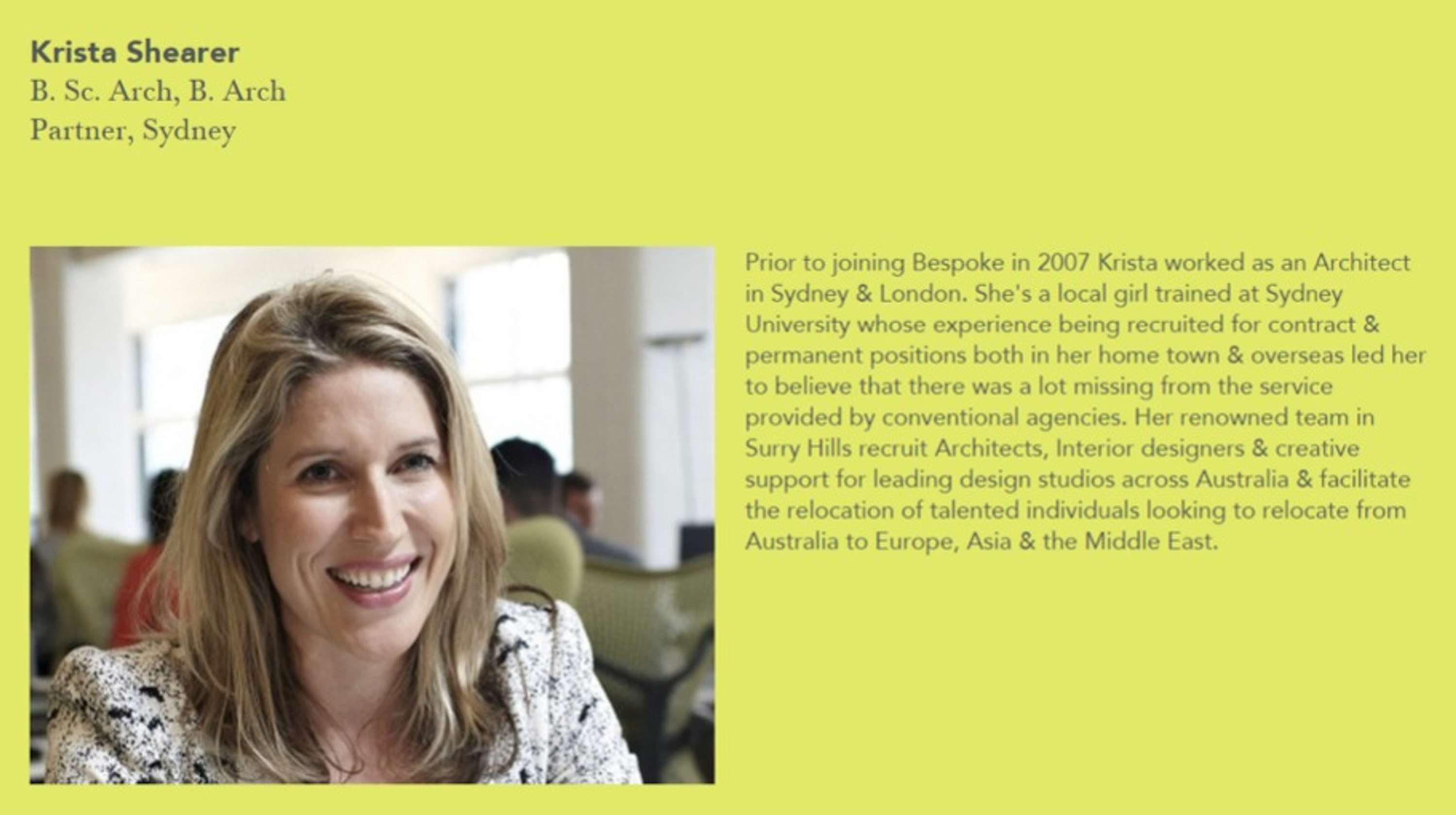 The Directors by Bespoke Careers