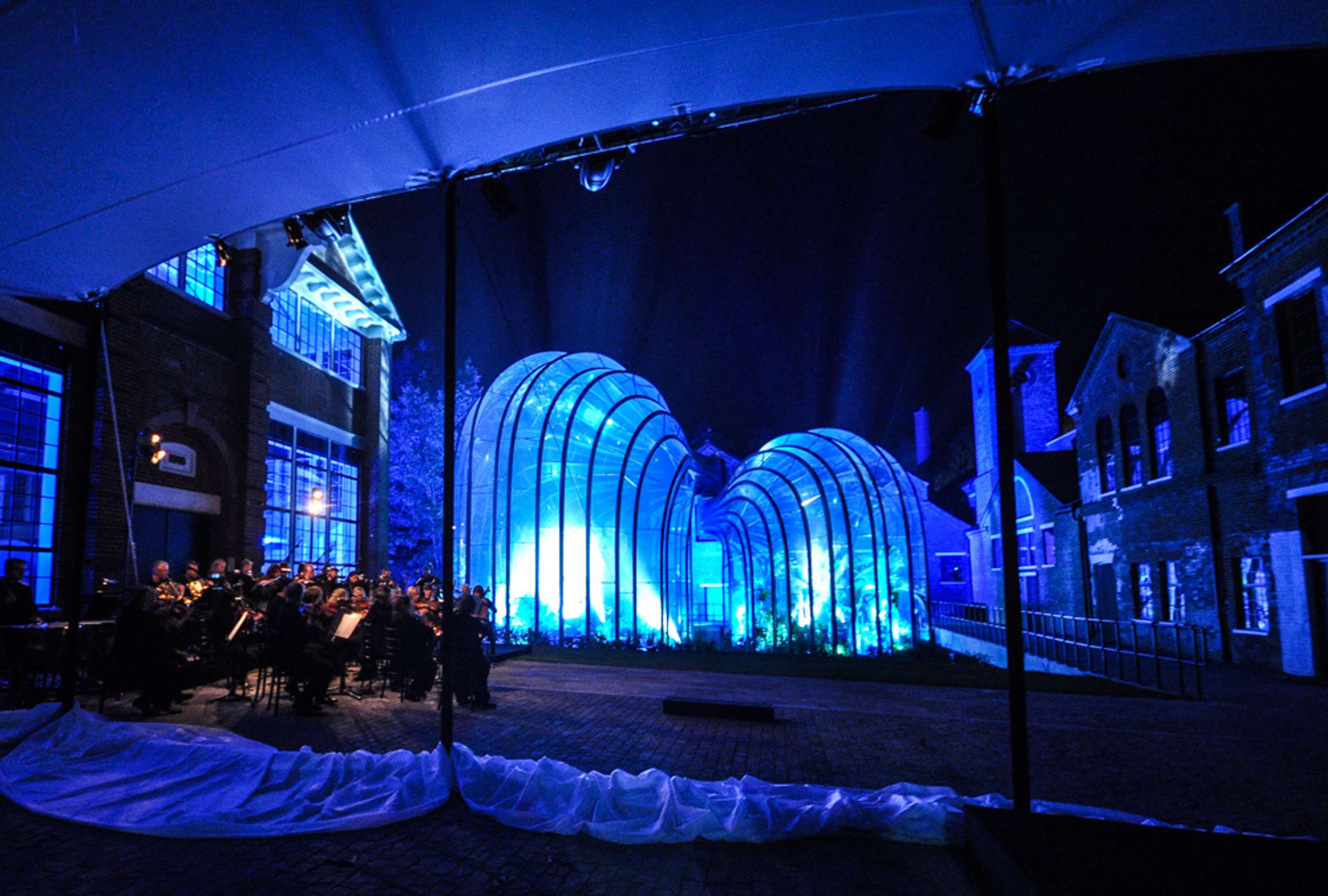 Bombay Sapphire Laverstoke Mill Opening by NP+Co.