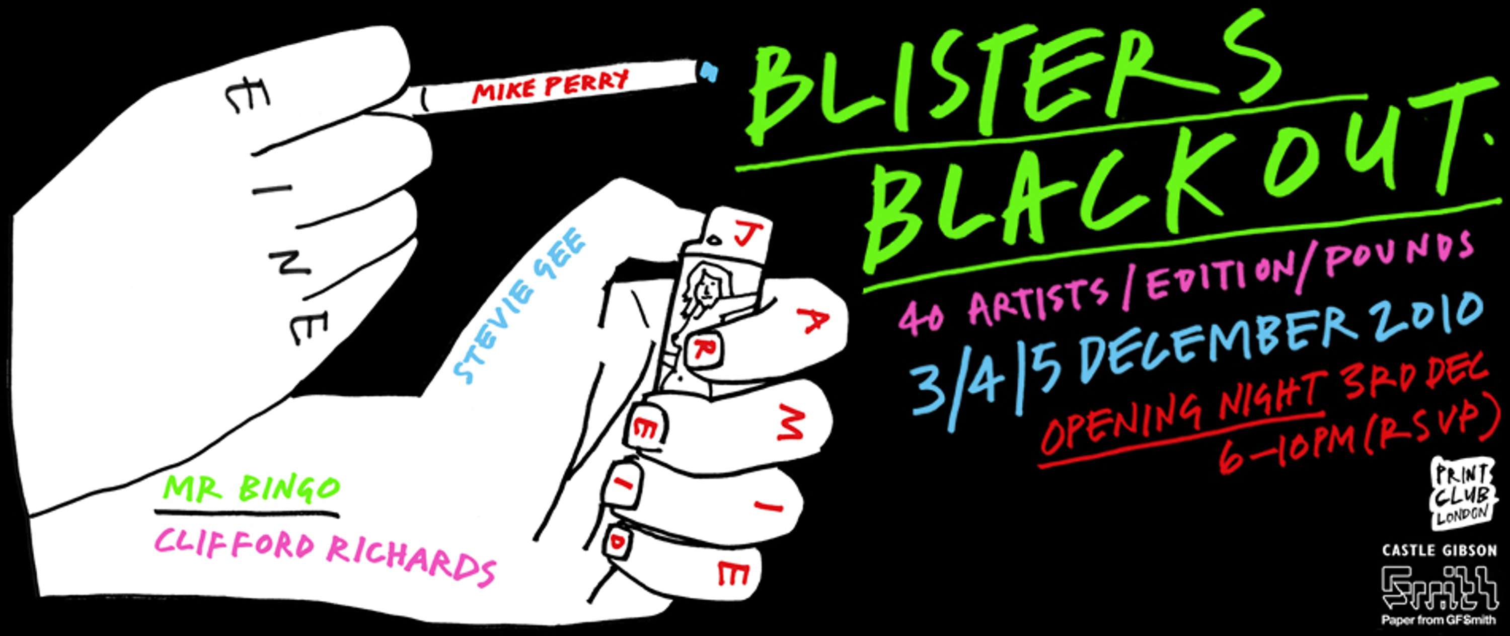 Blisters Blackout by Lou Bones