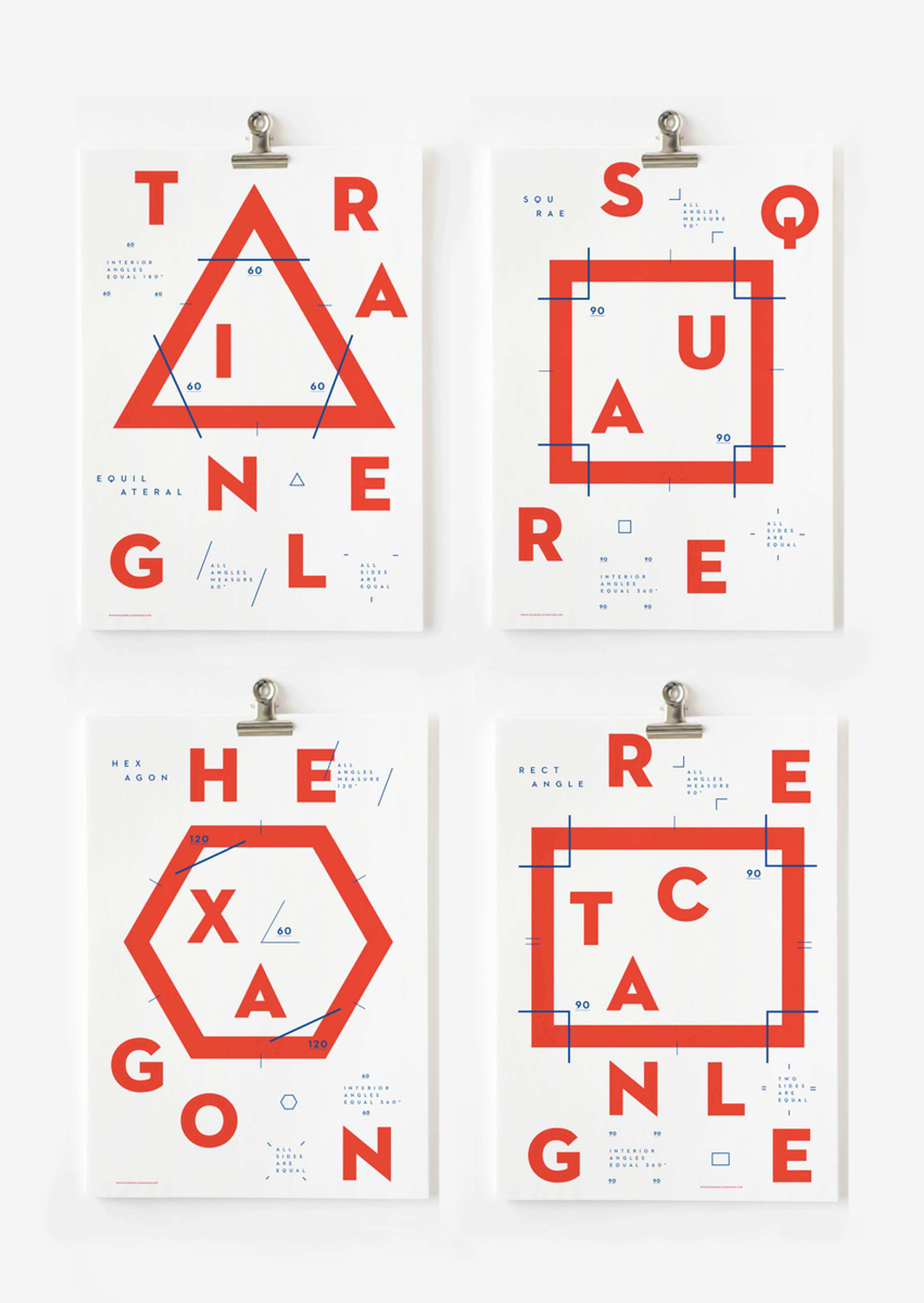 Shape Posters by Nicholas barclay