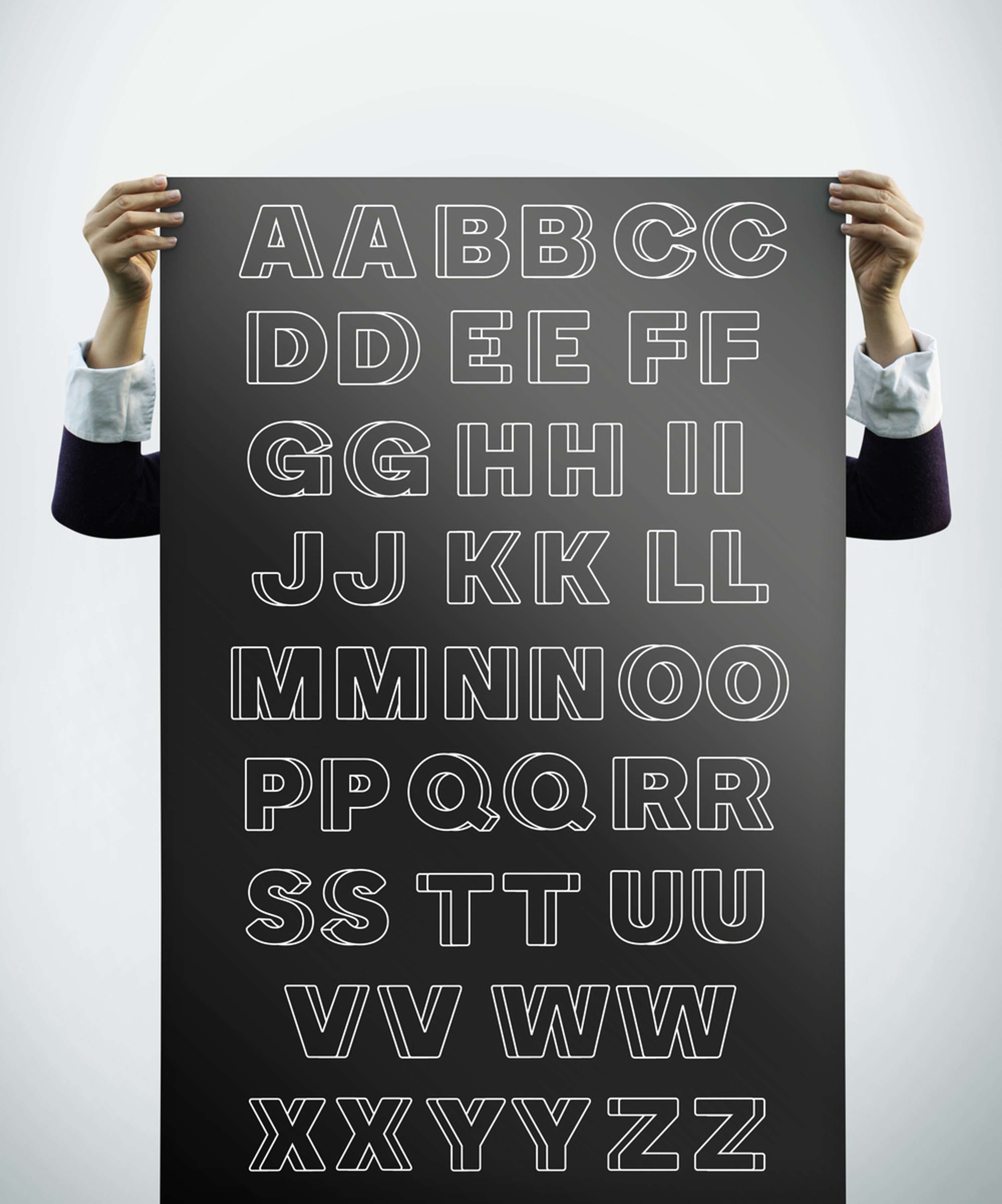 Custom Type Face by Ariana Murray Wells