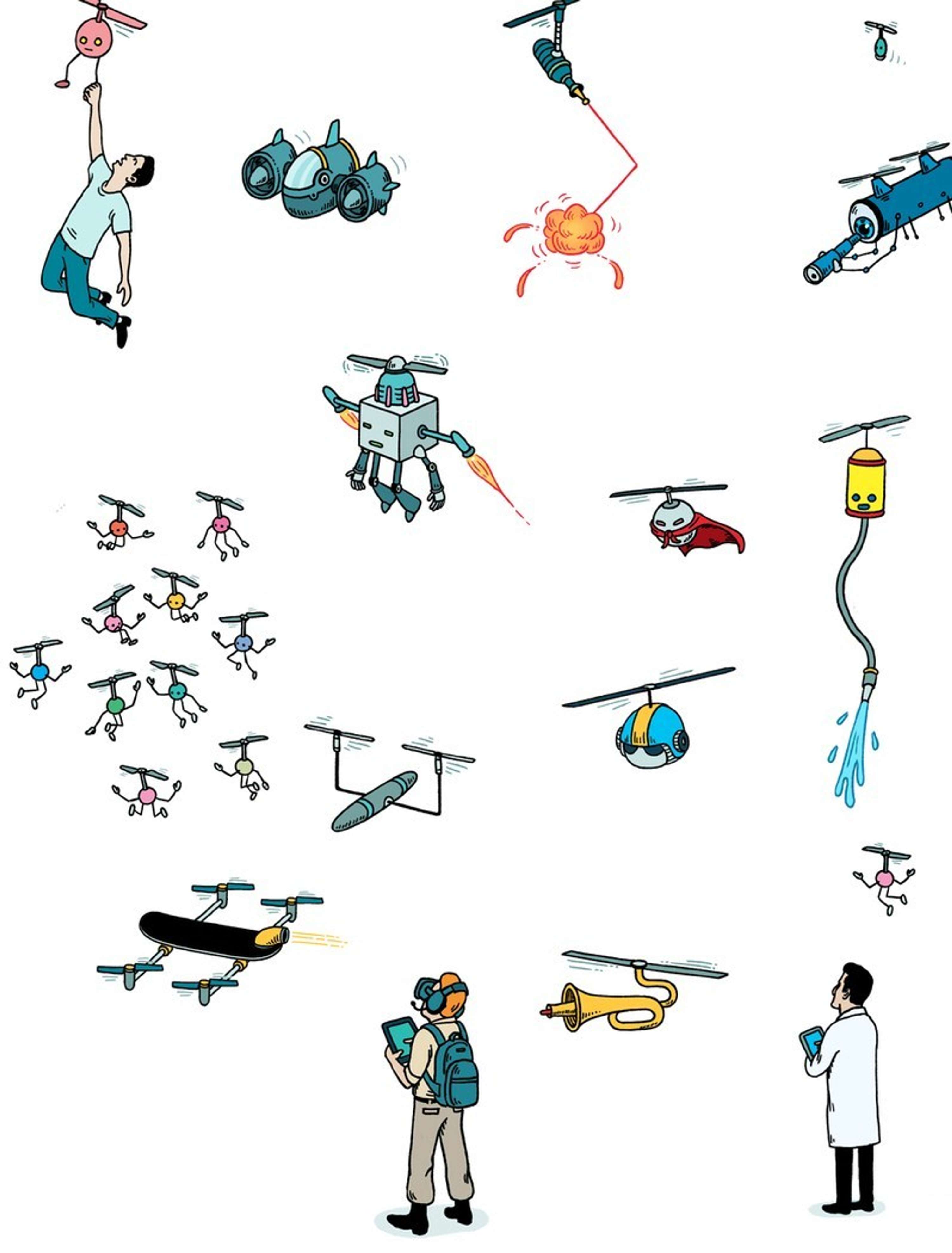 THE SOFTER SIDE OF DRONES by Andrew Rae