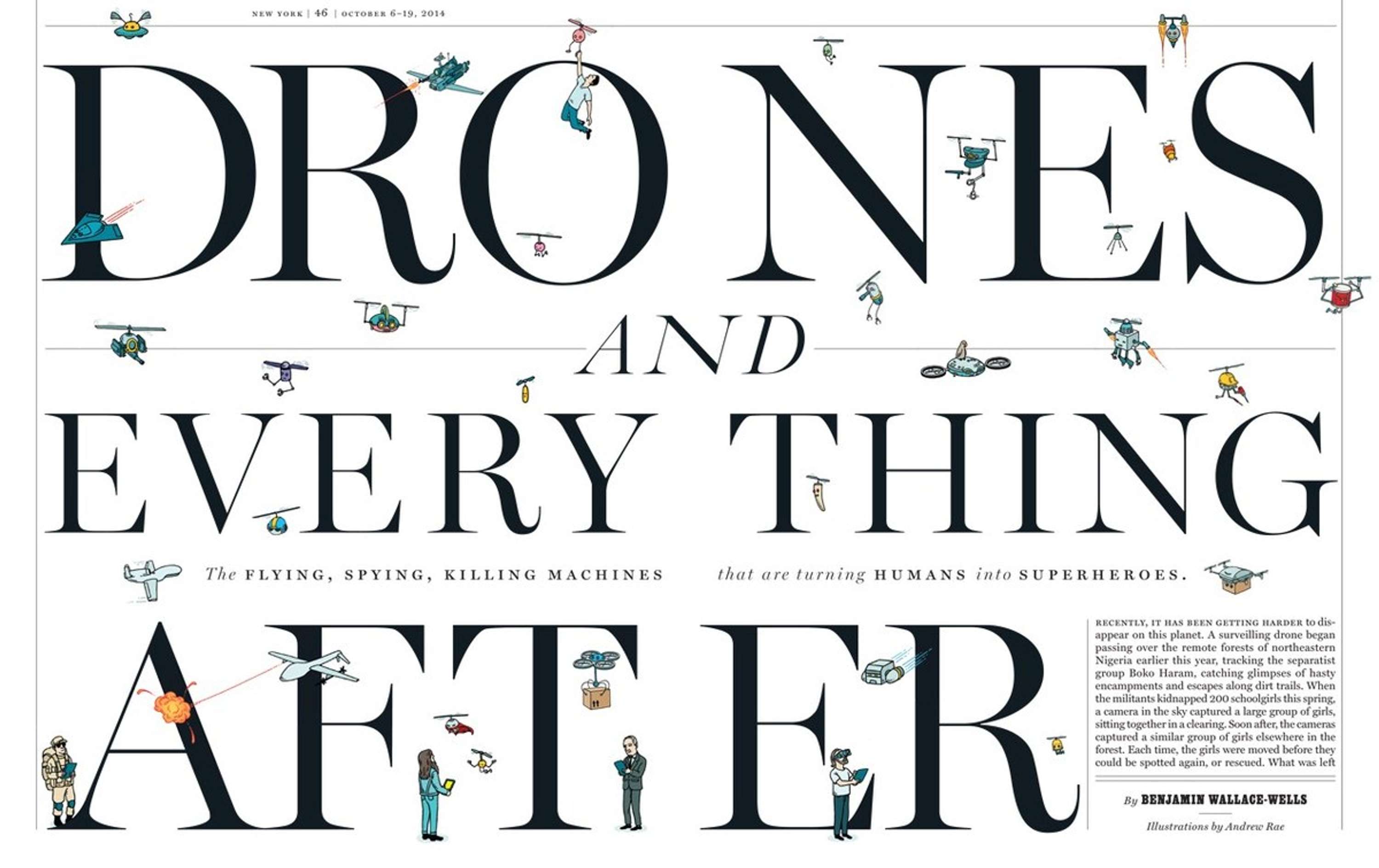 THE SOFTER SIDE OF DRONES by Andrew Rae