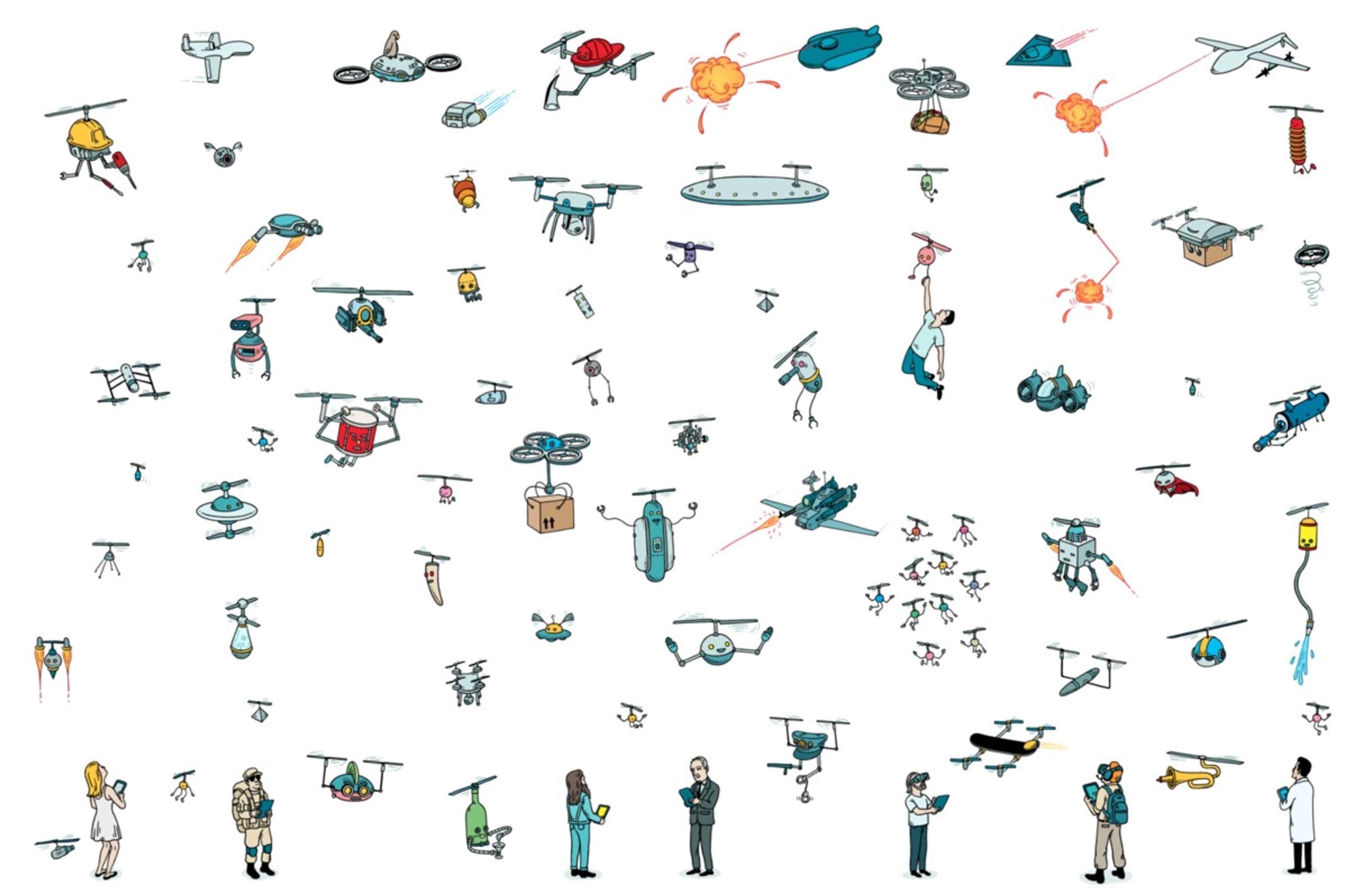 THE SOFTER SIDE OF DRONES by Andrew Rae