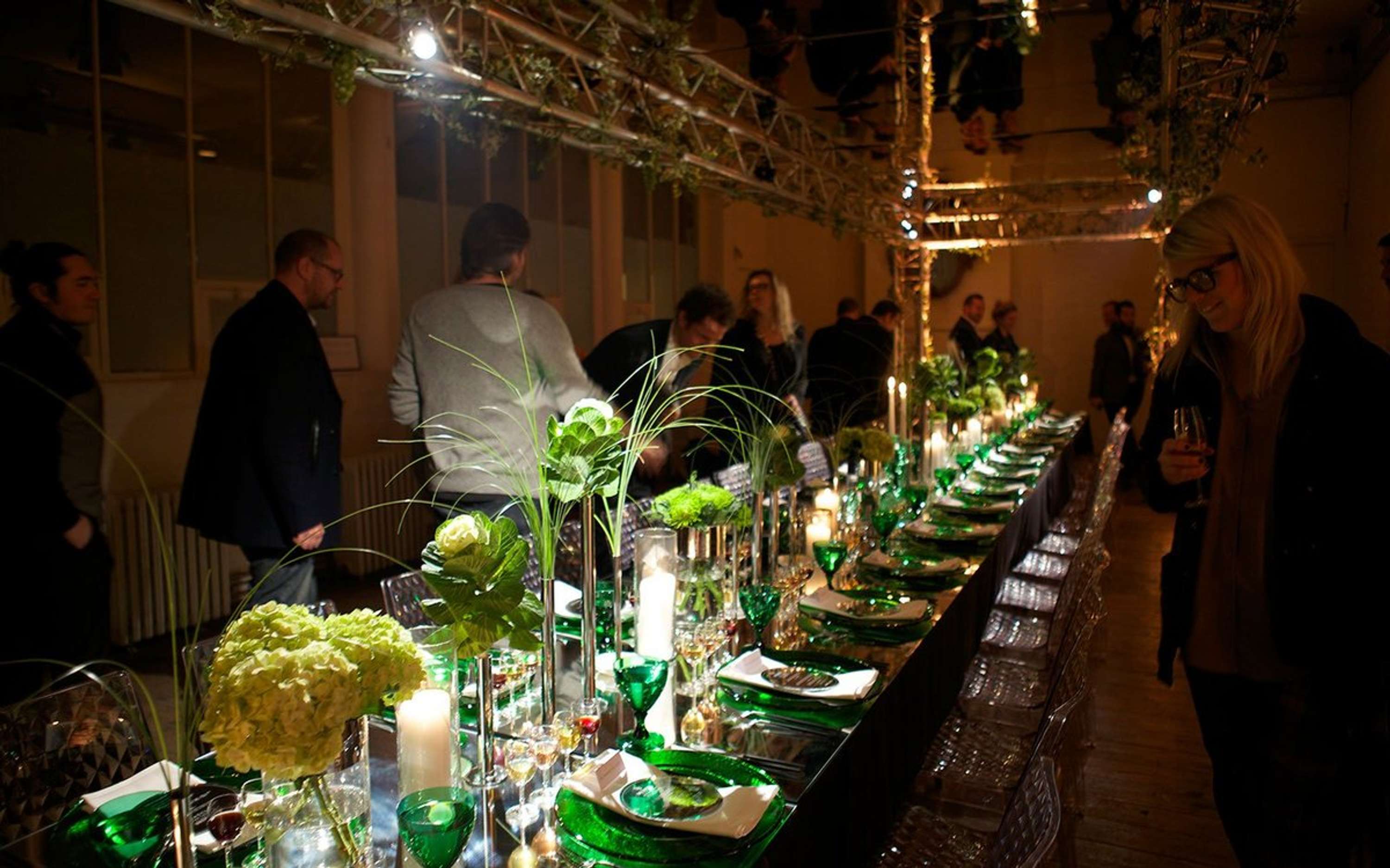 Upside Down Banquet by Bompas & Parr