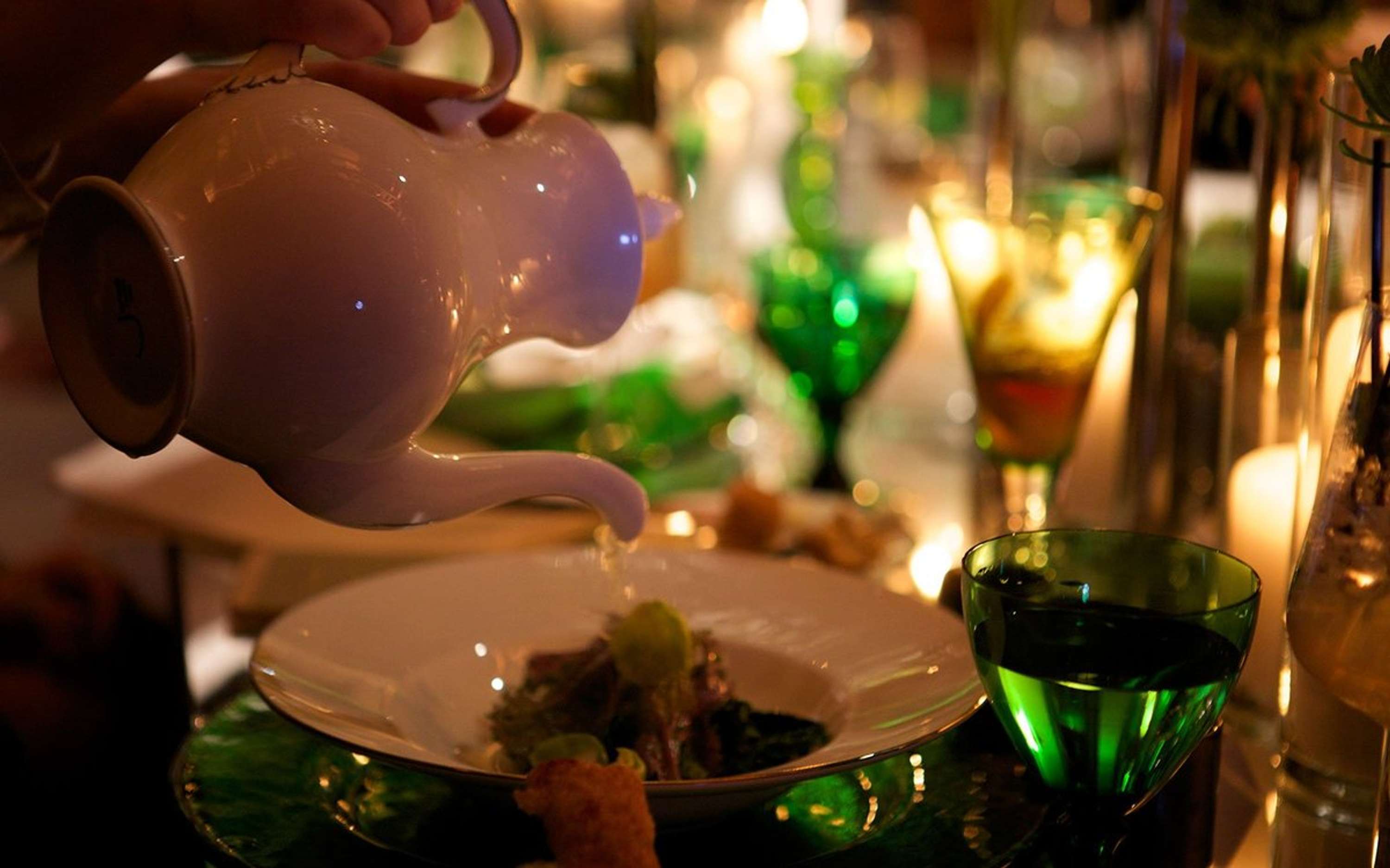 Upside Down Banquet by Bompas & Parr