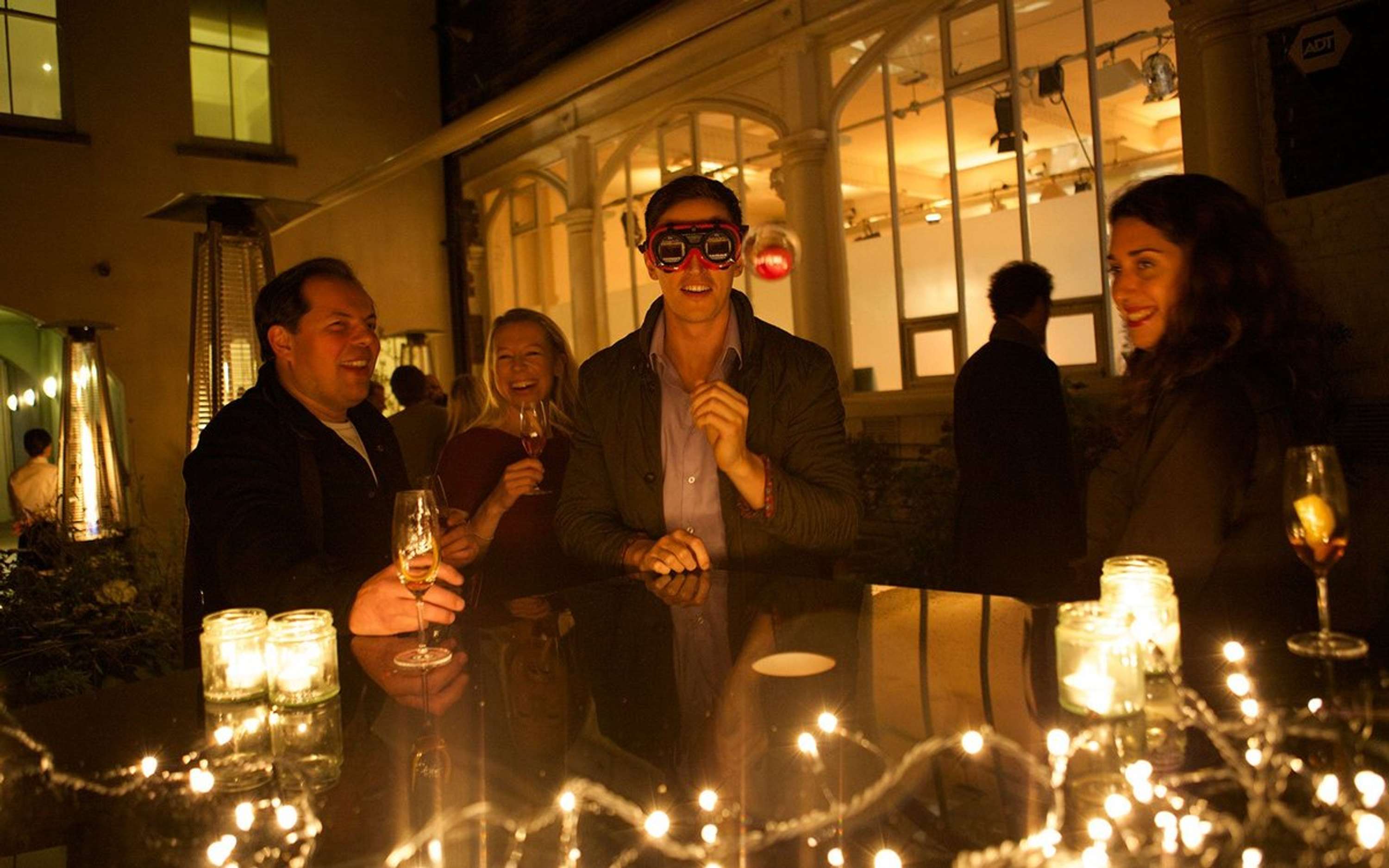 Upside Down Banquet by Bompas & Parr