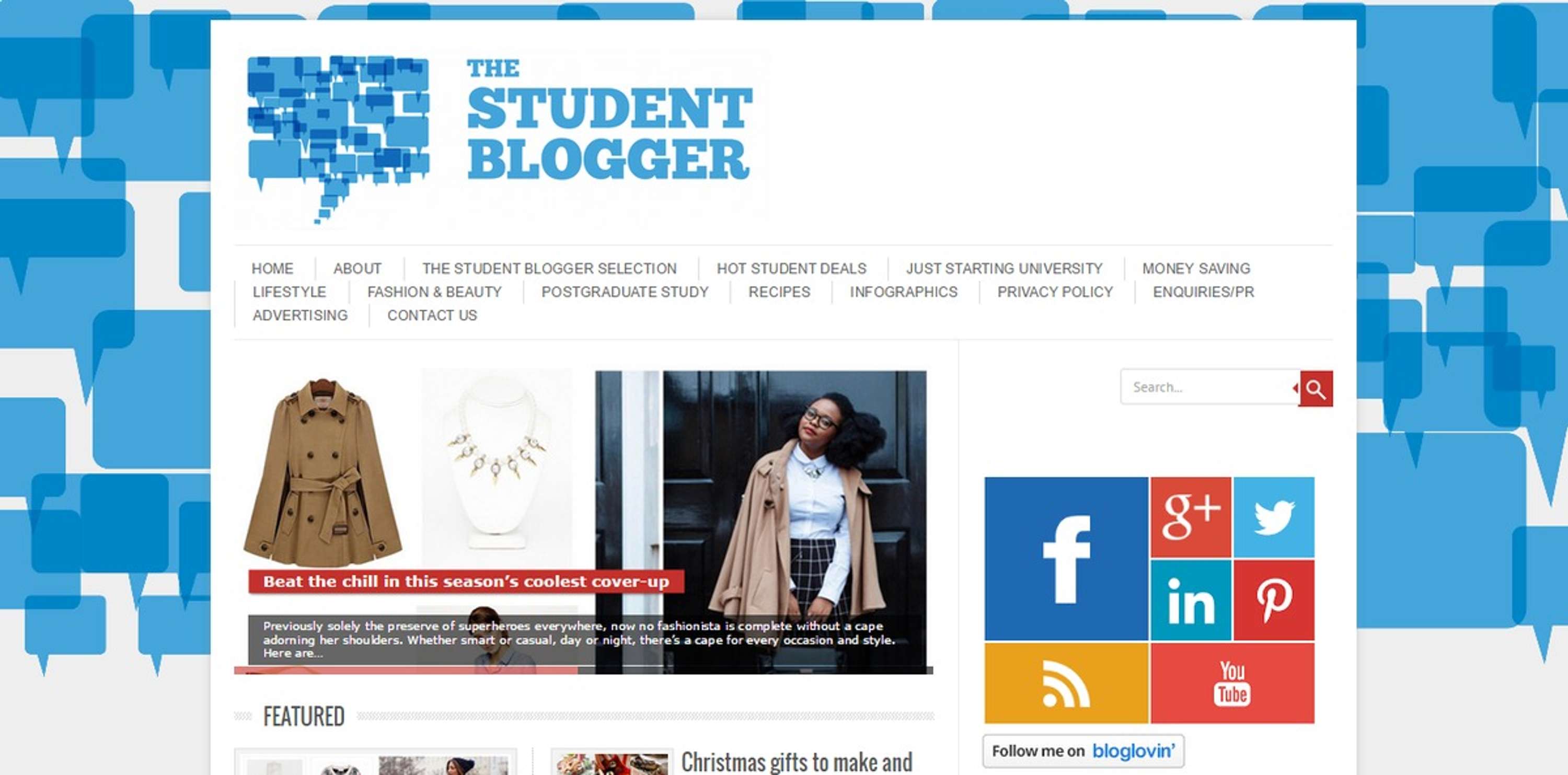 The Student Blogger by Luke Bowes