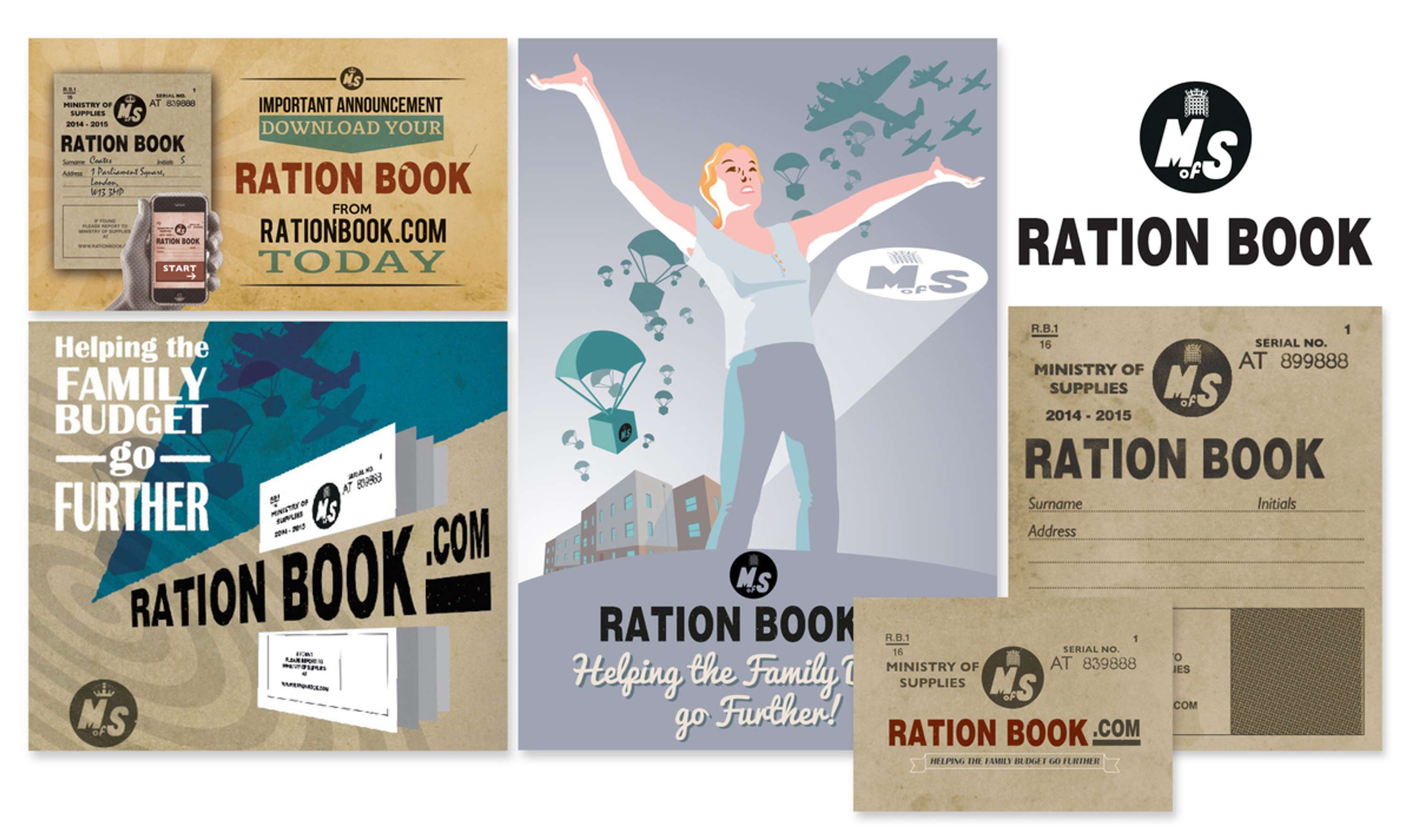 Ration Book by Dave Turbitt