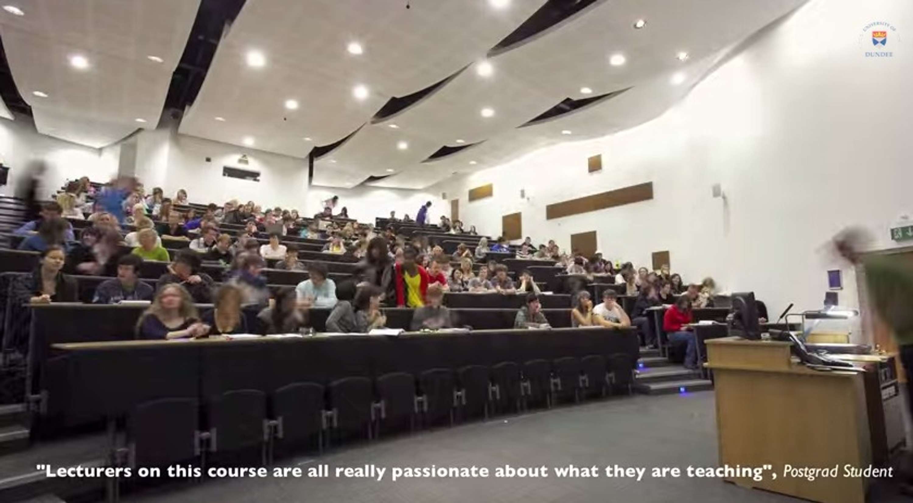 Life on campus University of Dundee timelapse by University of Dundee