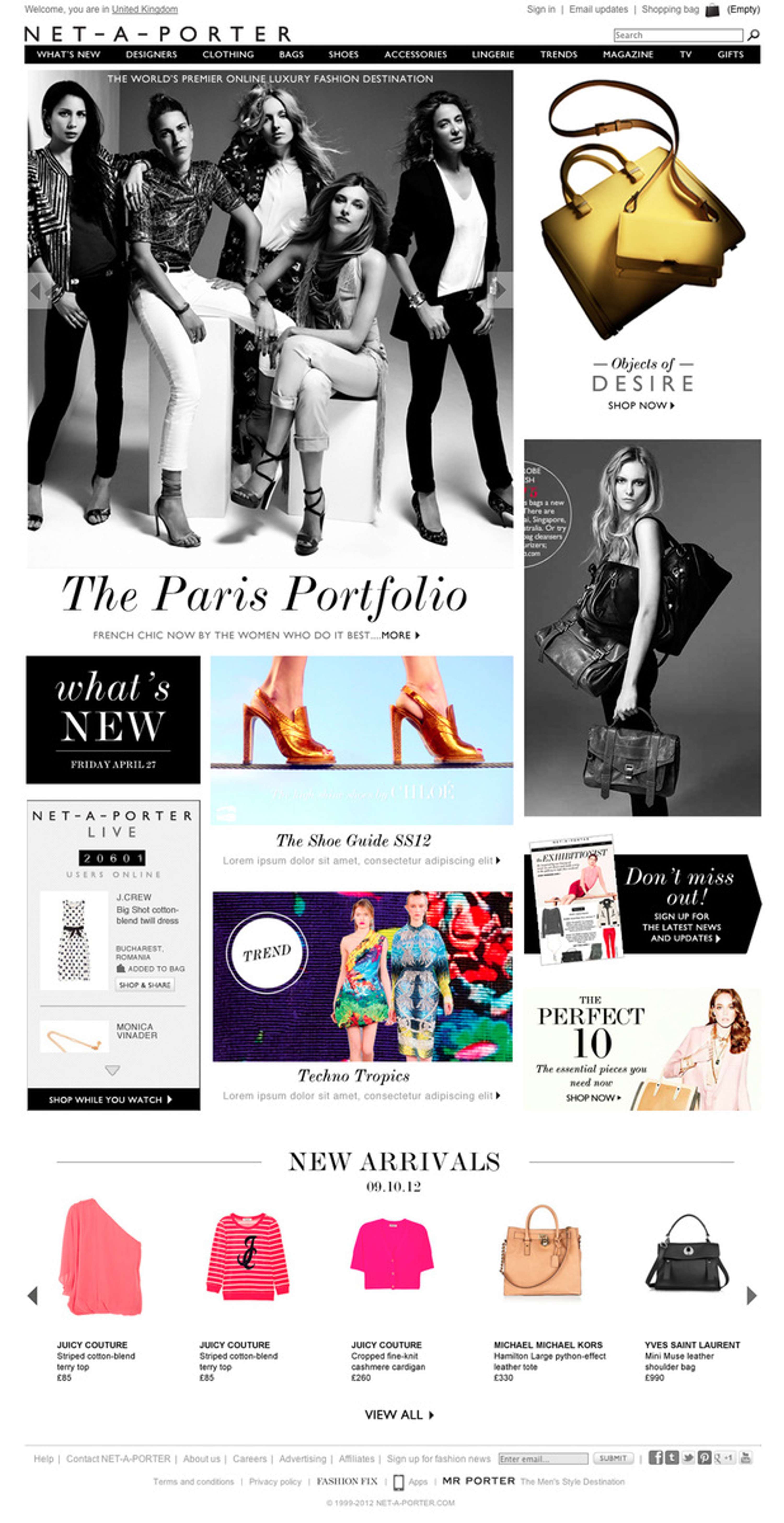 NET-A-PORTER FUTURE CONCEPTS by Steven Postlethwaite