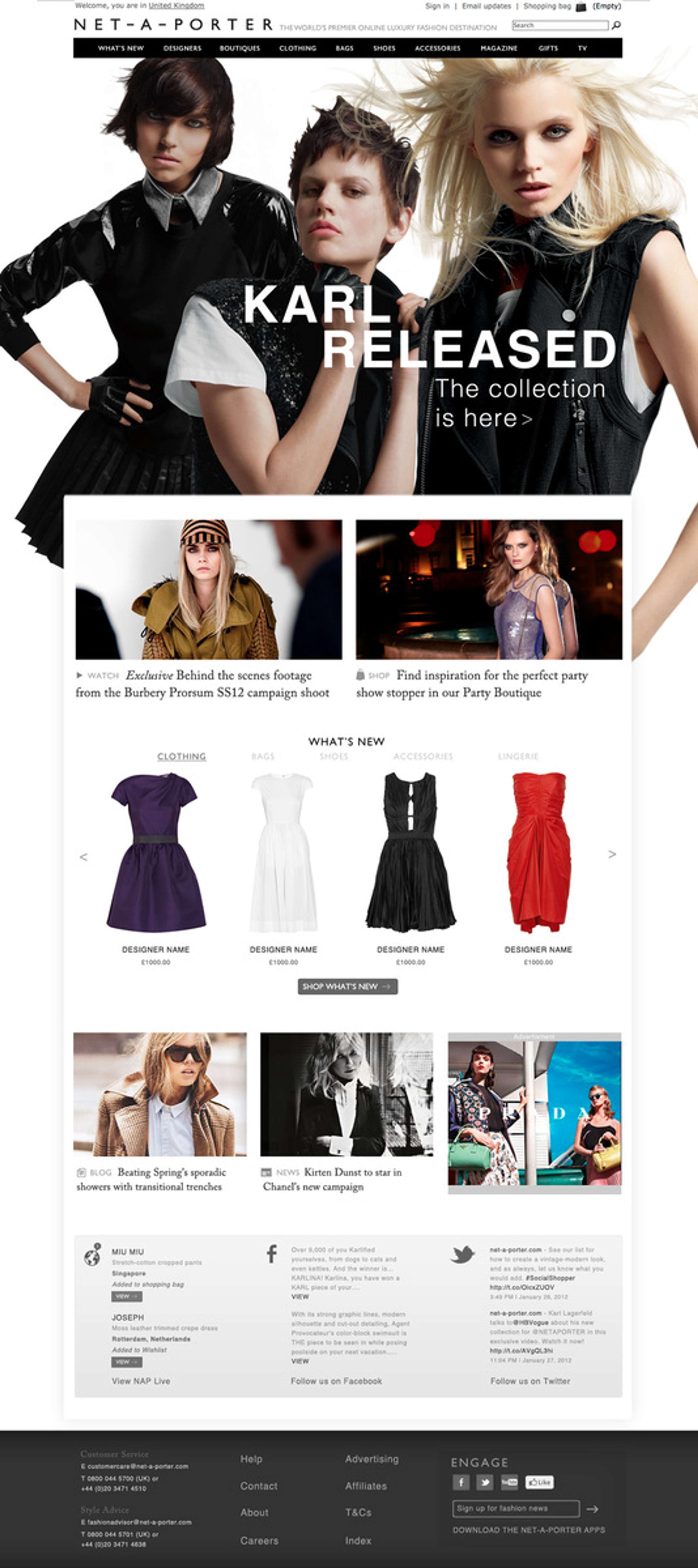 NET-A-PORTER FUTURE CONCEPTS by Steven Postlethwaite