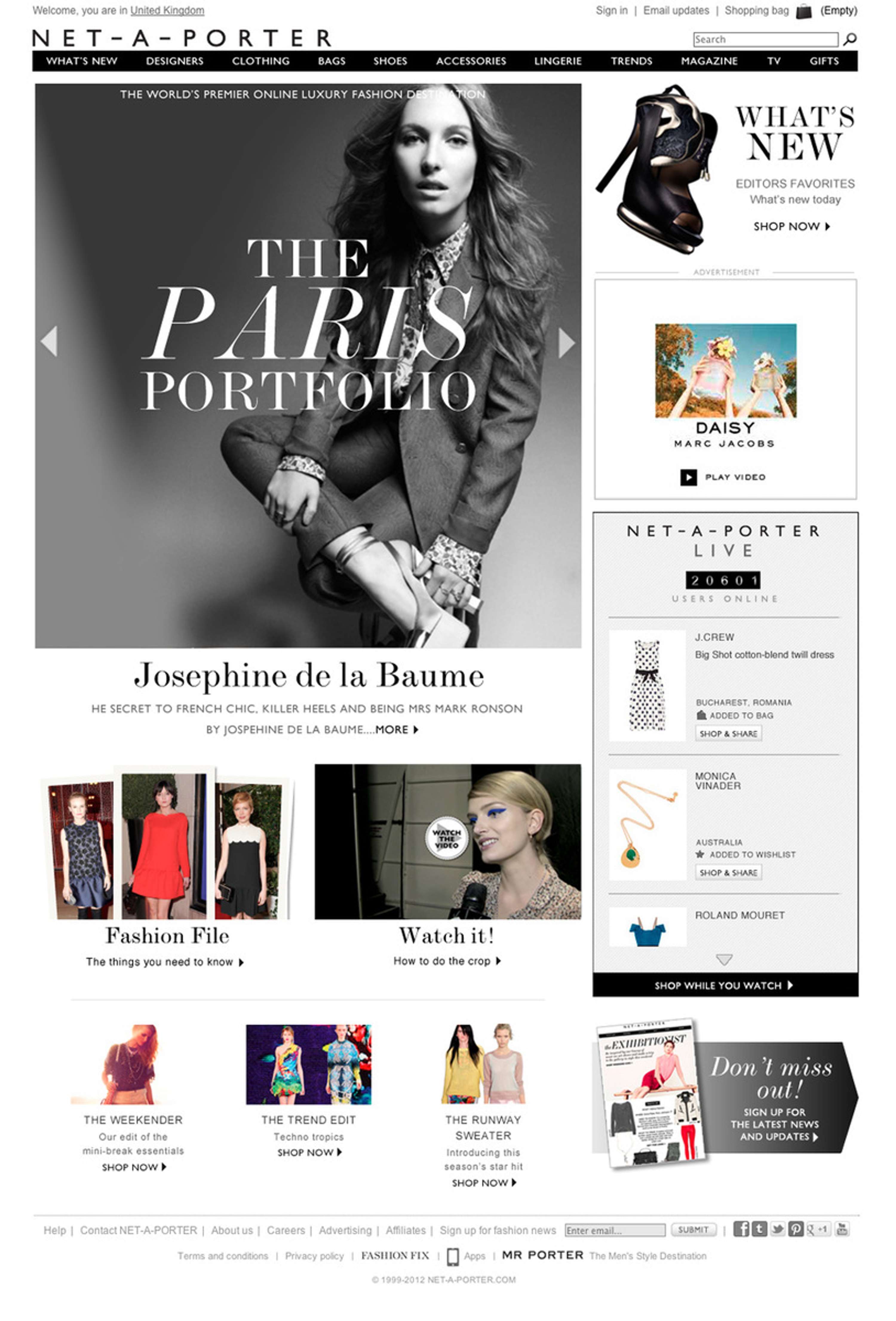 NET-A-PORTER FUTURE CONCEPTS by Steven Postlethwaite