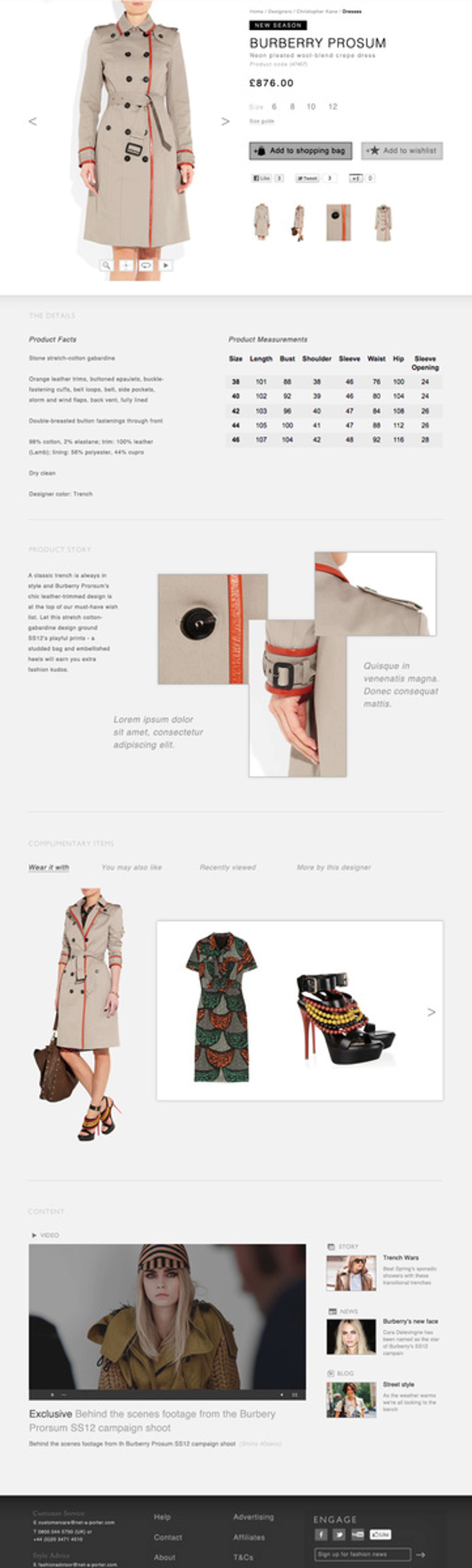 NET-A-PORTER FUTURE CONCEPTS by Steven Postlethwaite