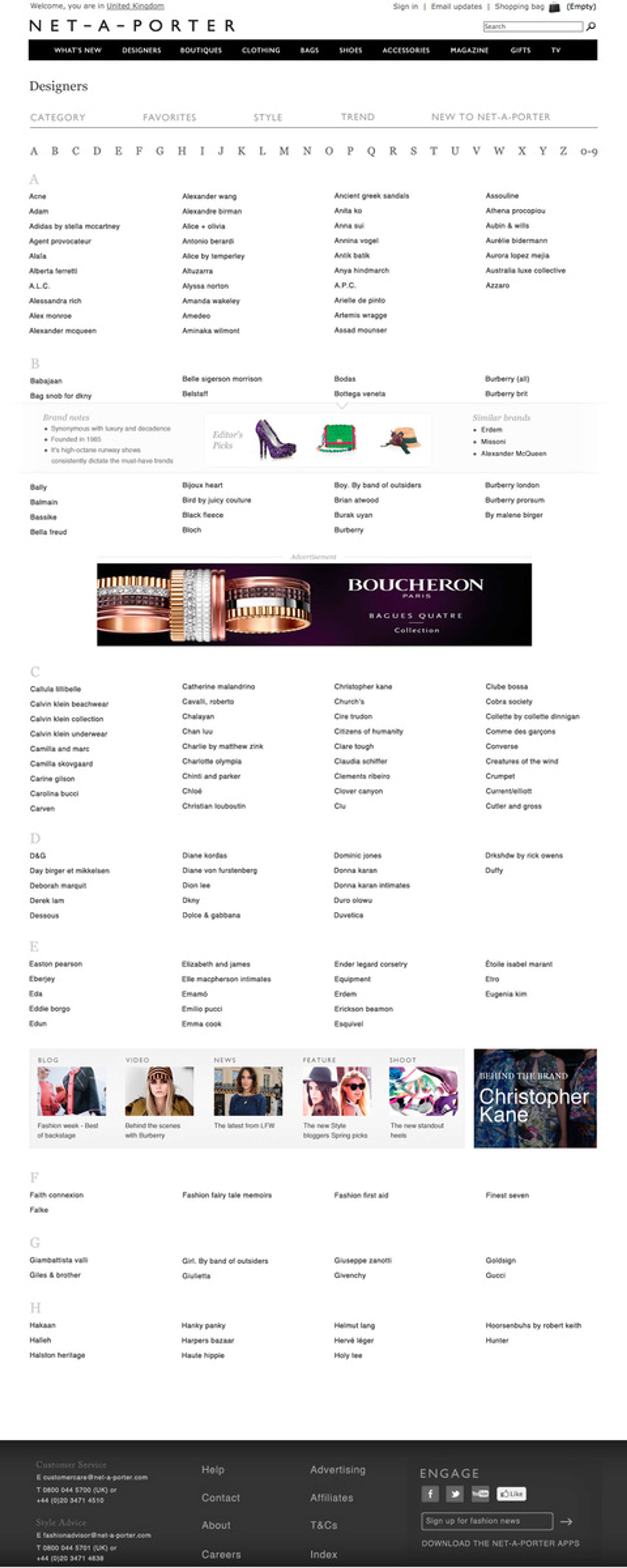 NET-A-PORTER FUTURE CONCEPTS by Steven Postlethwaite