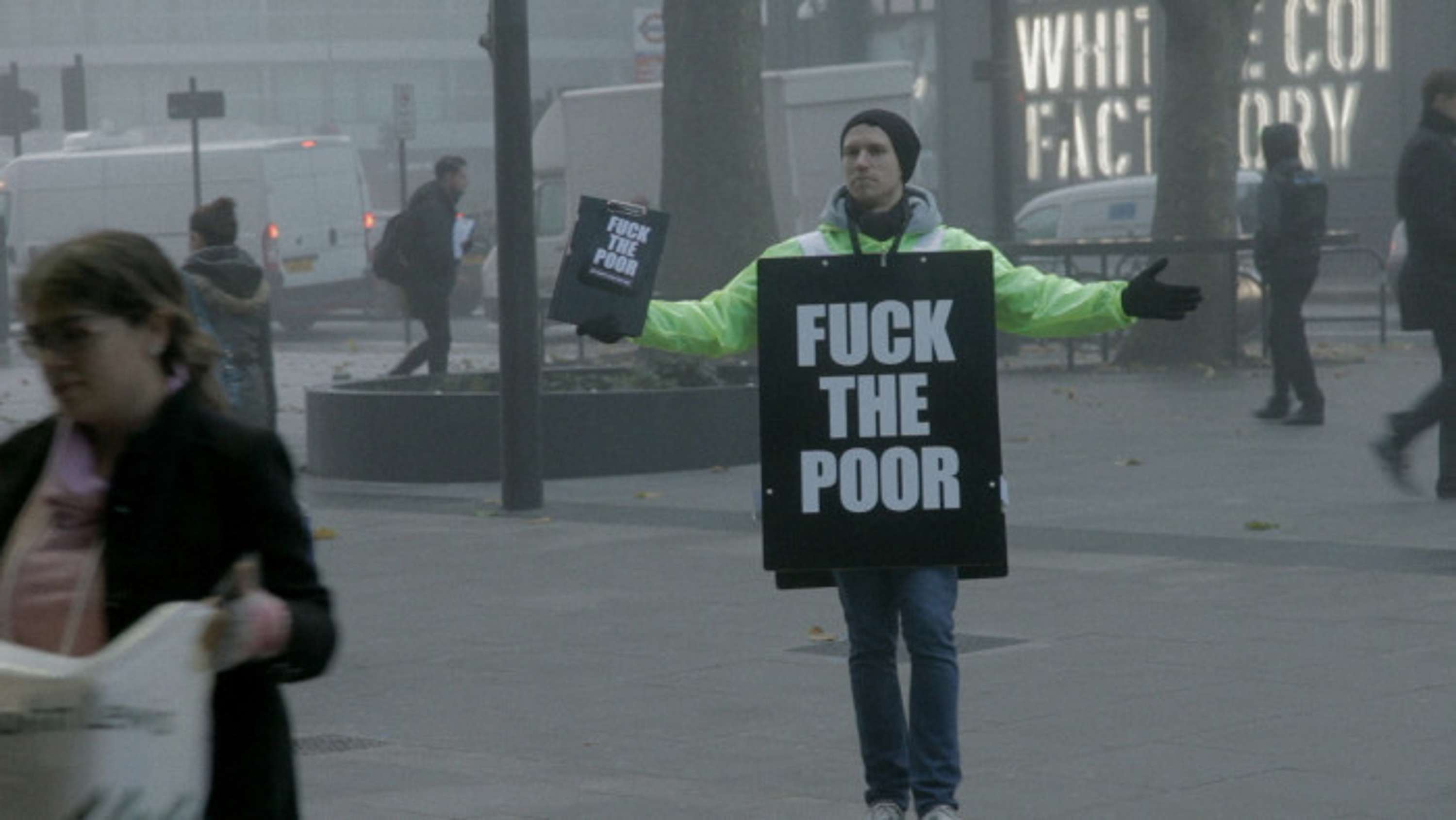 F*ck the Poor? - pilion trust by Publicis London