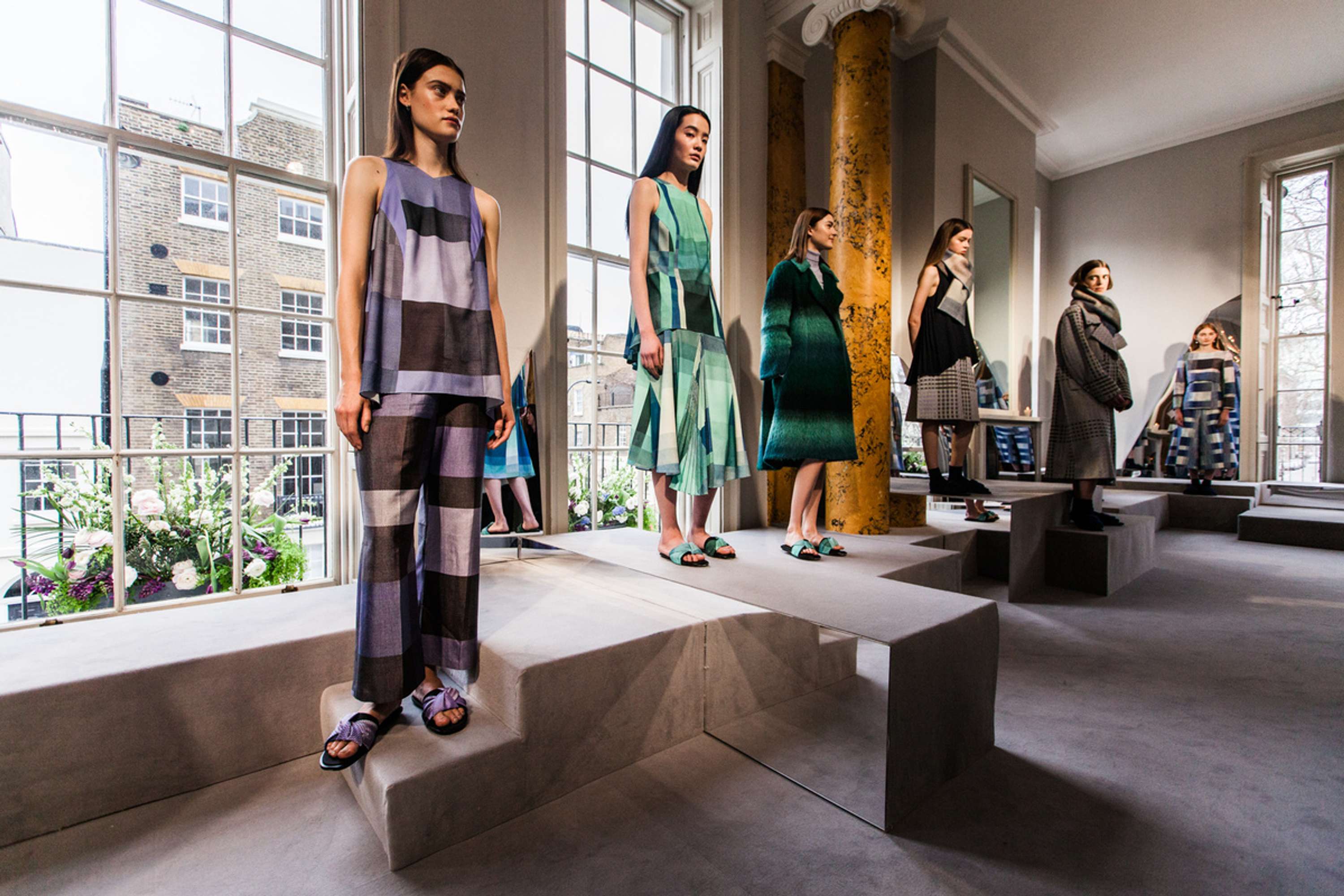 WHISTLES SS15 LFW Presentation by Helen Sirp