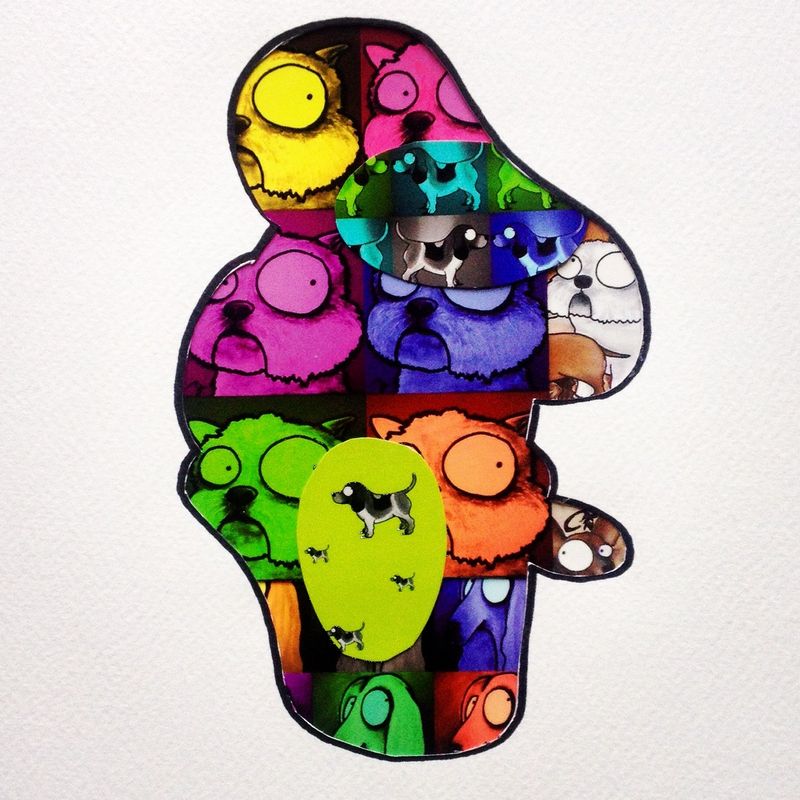 Kunstdog/Disney MashUp by cristian lanfranchi