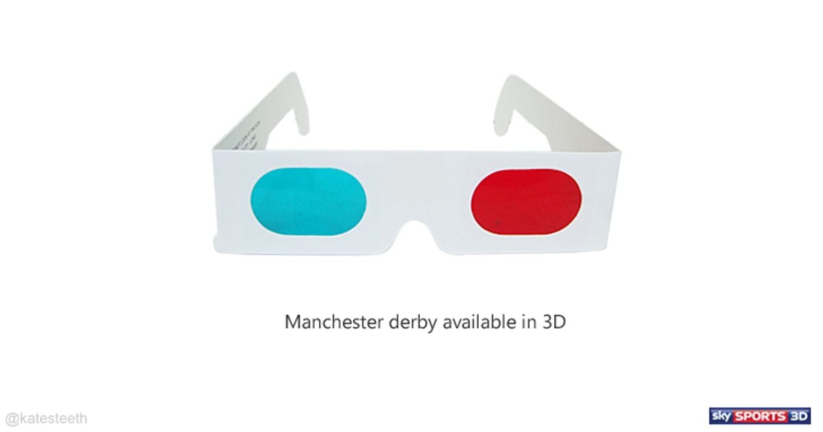 Manchester Derby In 3d The Dots