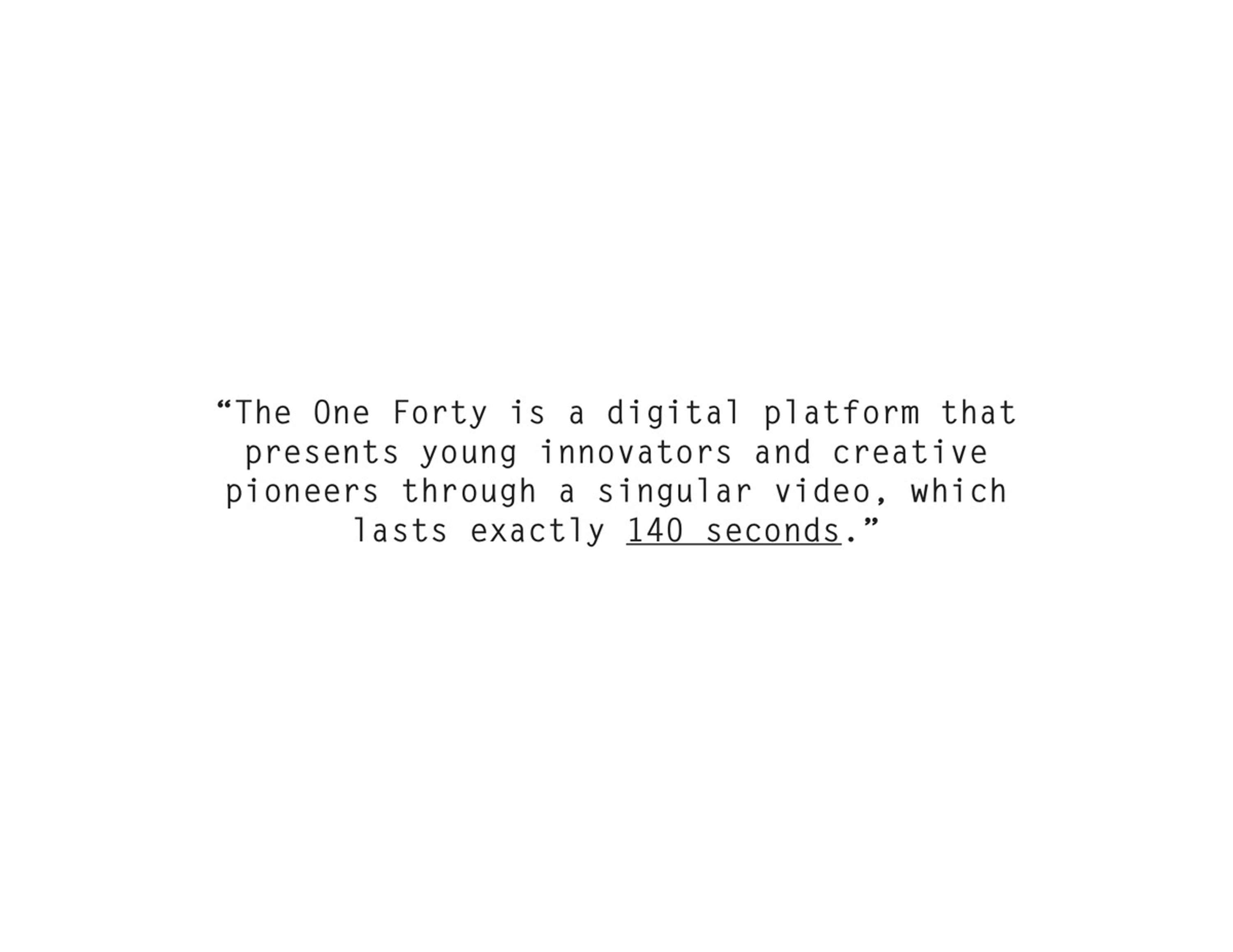 The One Forty by Jennifer Hore