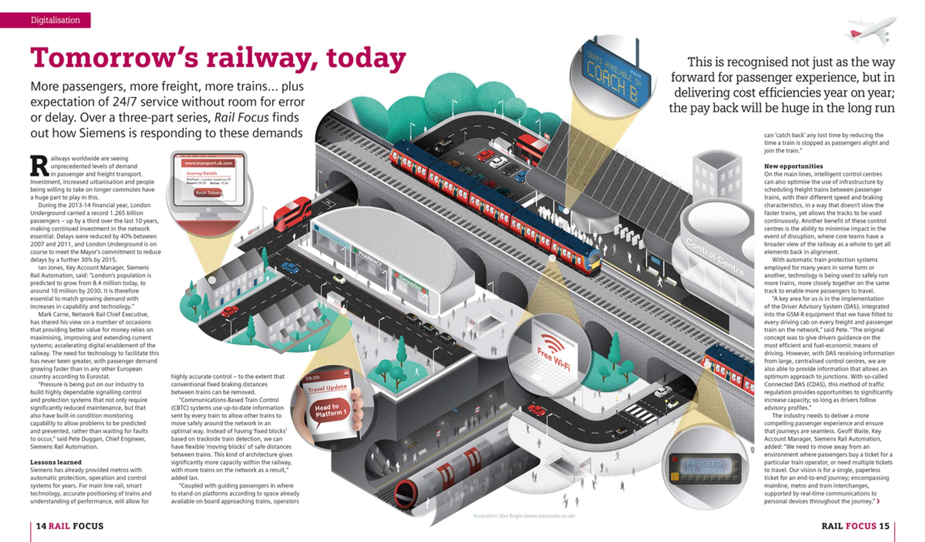 Tomorrow's railways, today by Dan Bright