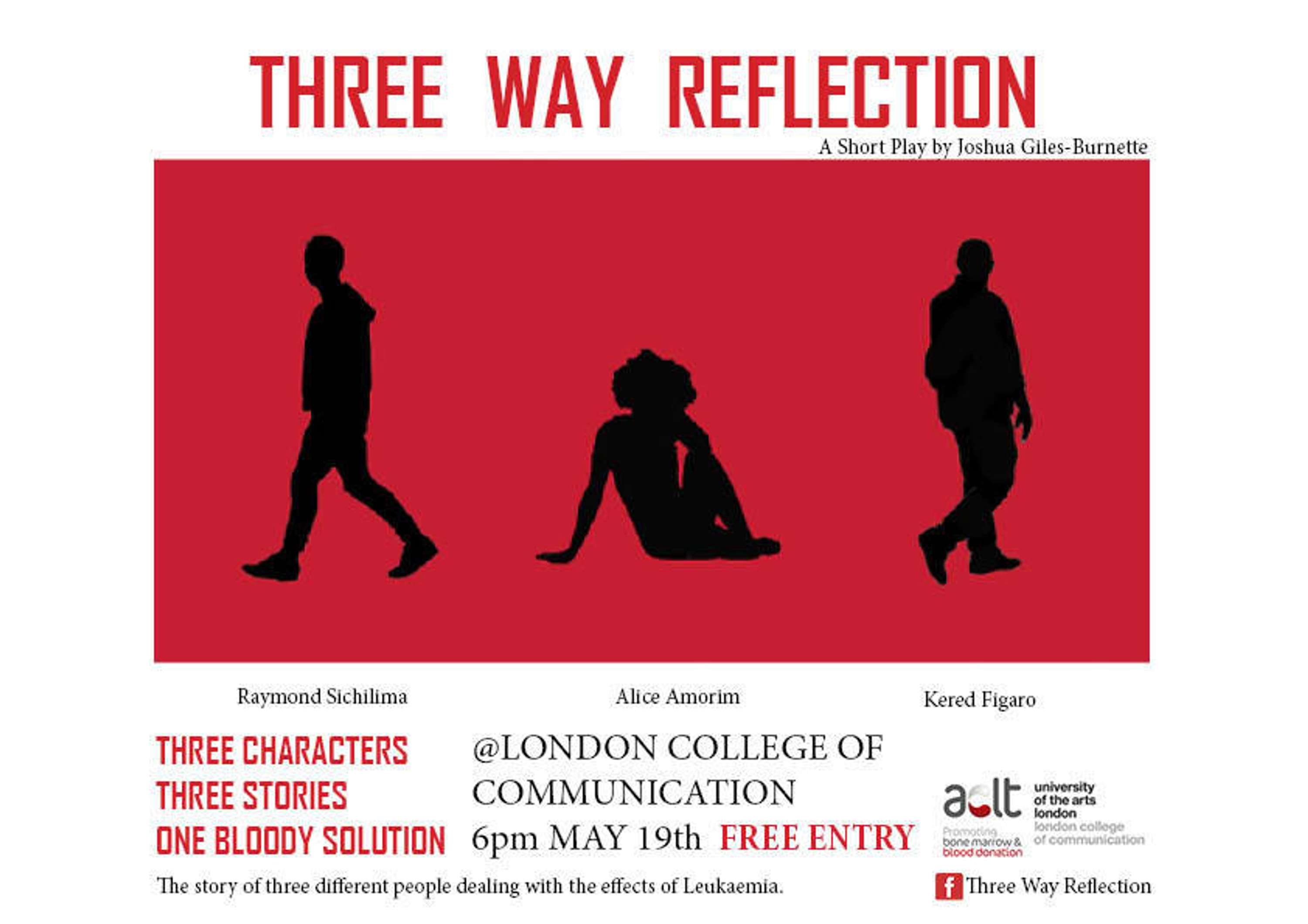 Three Way Reflection by Joshua Giles-Burnette