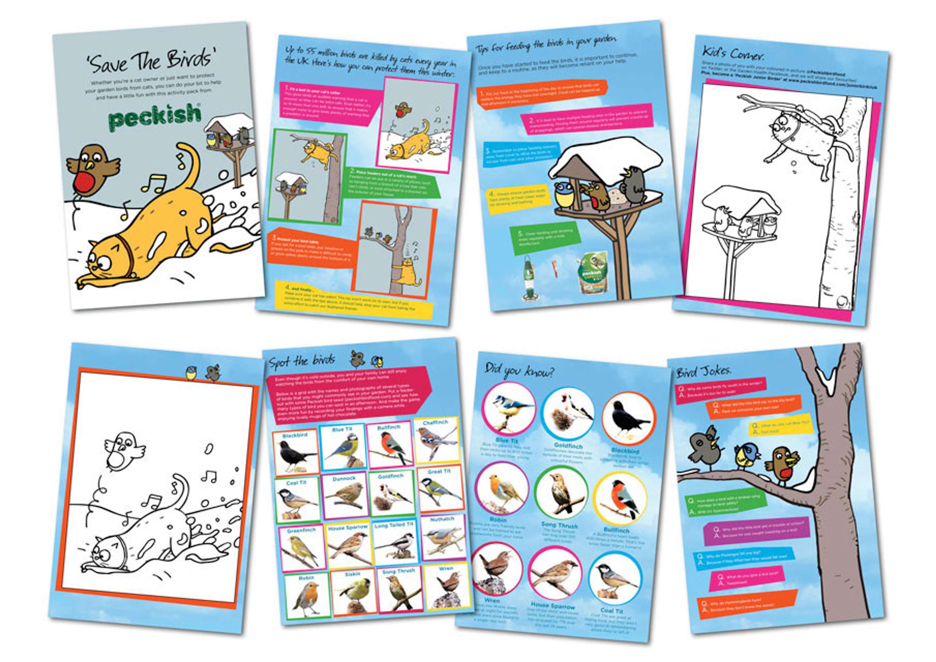 PECKISH BIRD FOOD - SAVE A BIRD TODAY by Natasha Freedman