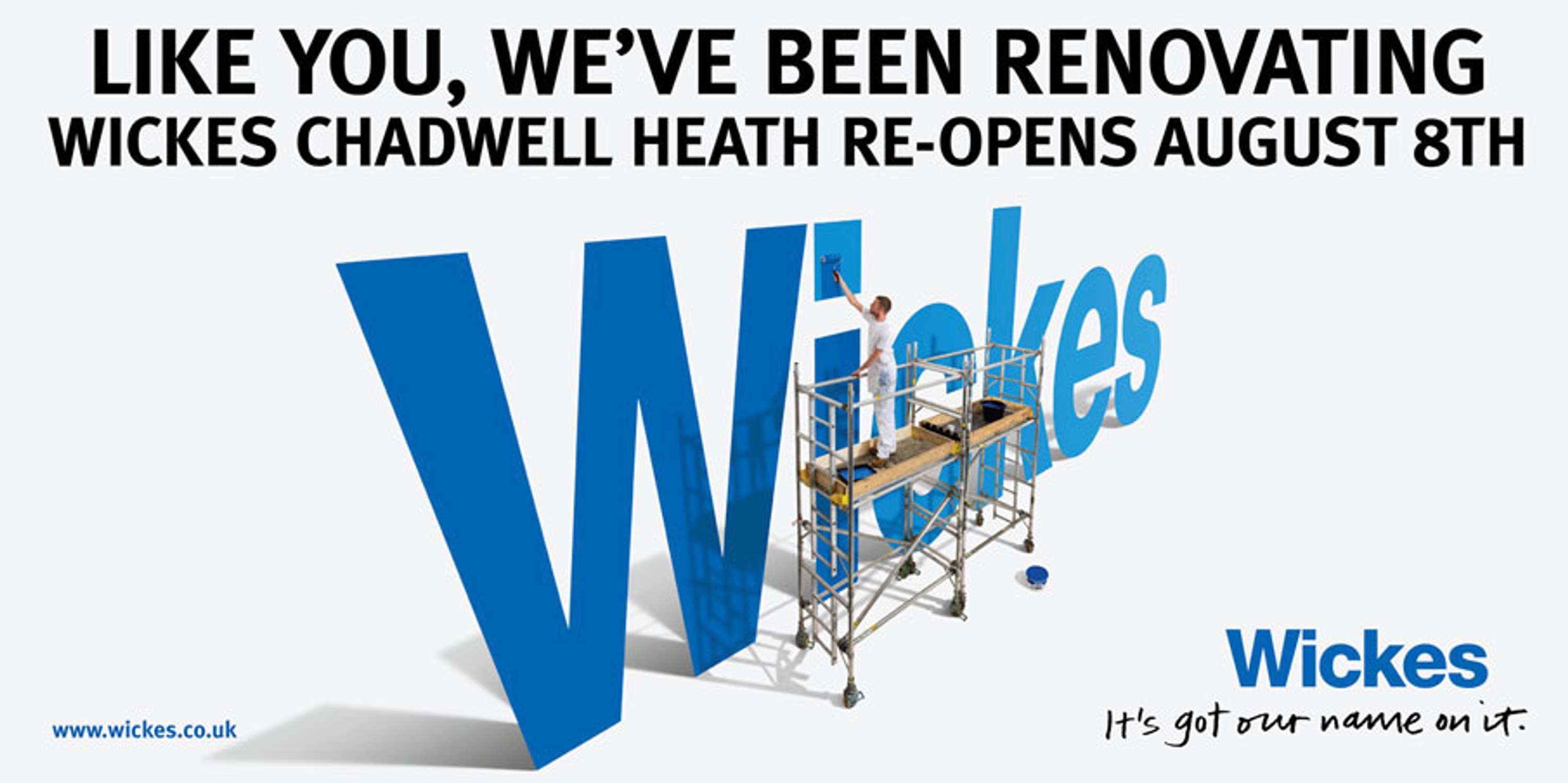 WICKES - IT'S GOT OUR NAME ON IT by Natasha Freedman