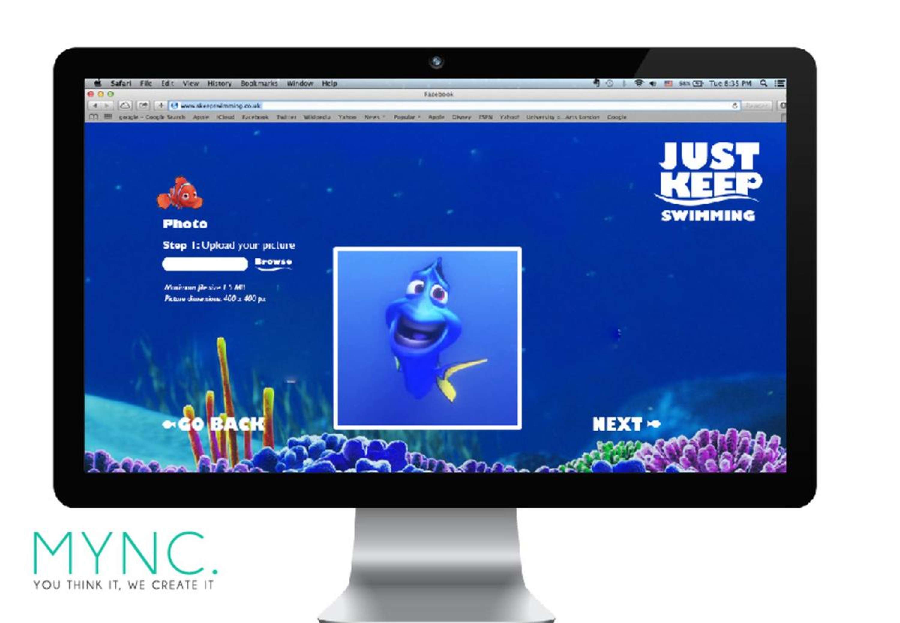 Finding Dory Campaign by Catherine Erneux